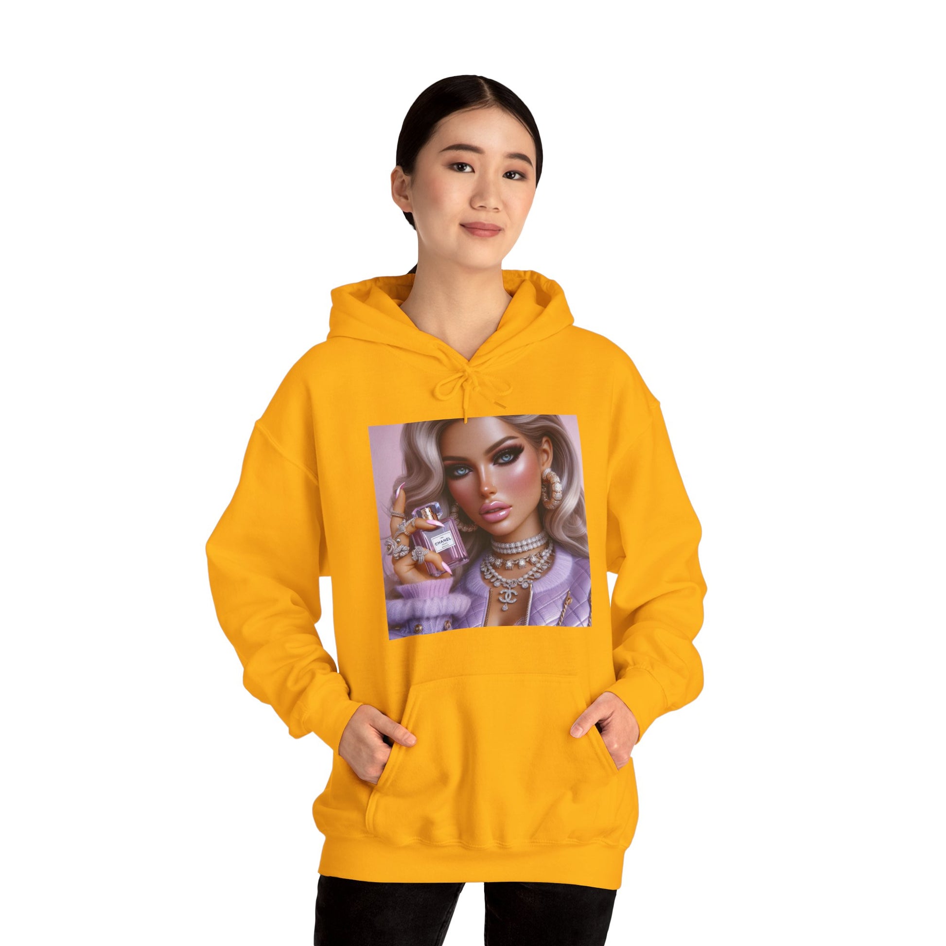 Chanel Please Hoodie Hoodie Printify
