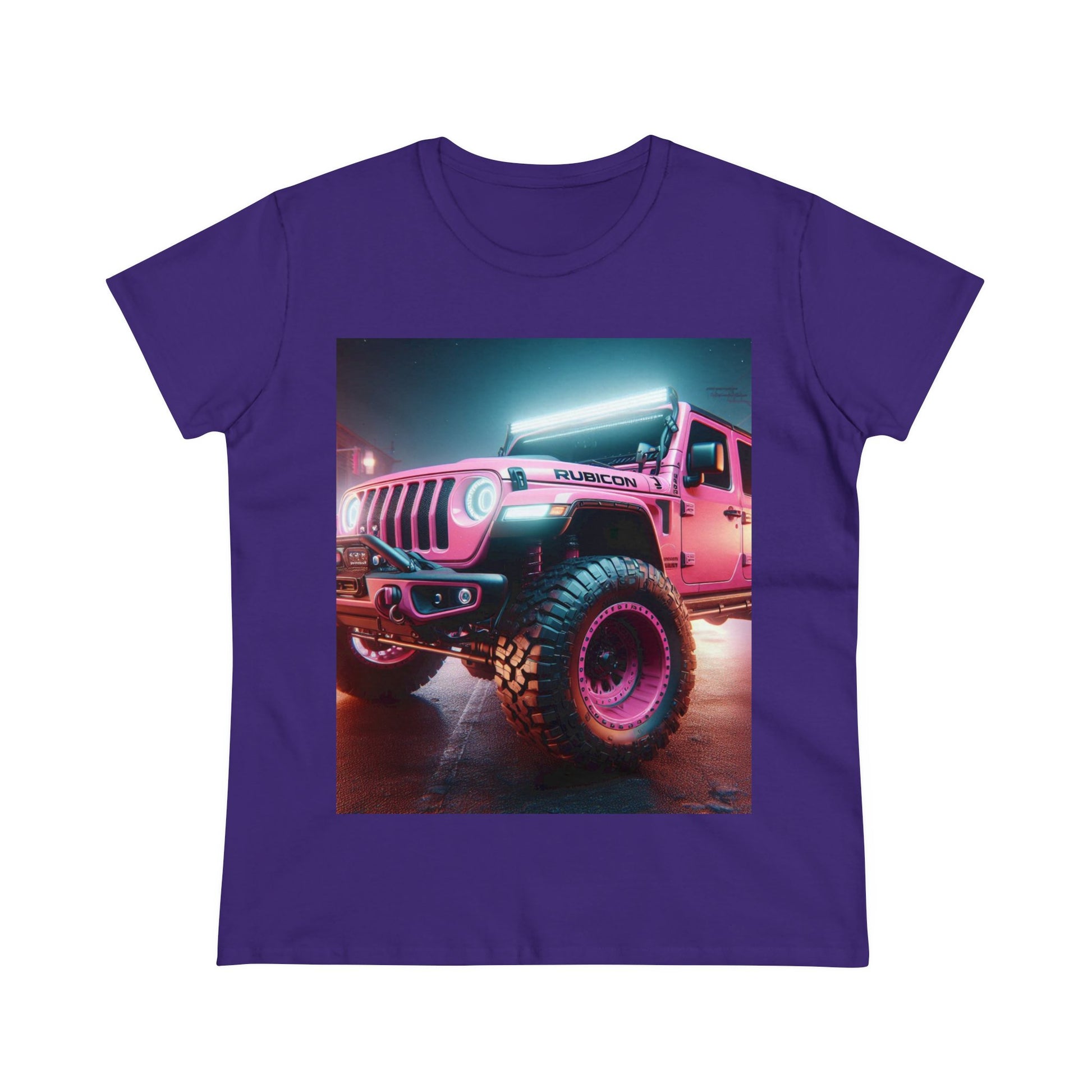 Pink Rubicon T-Shirt T-Shirt Printify Purple S