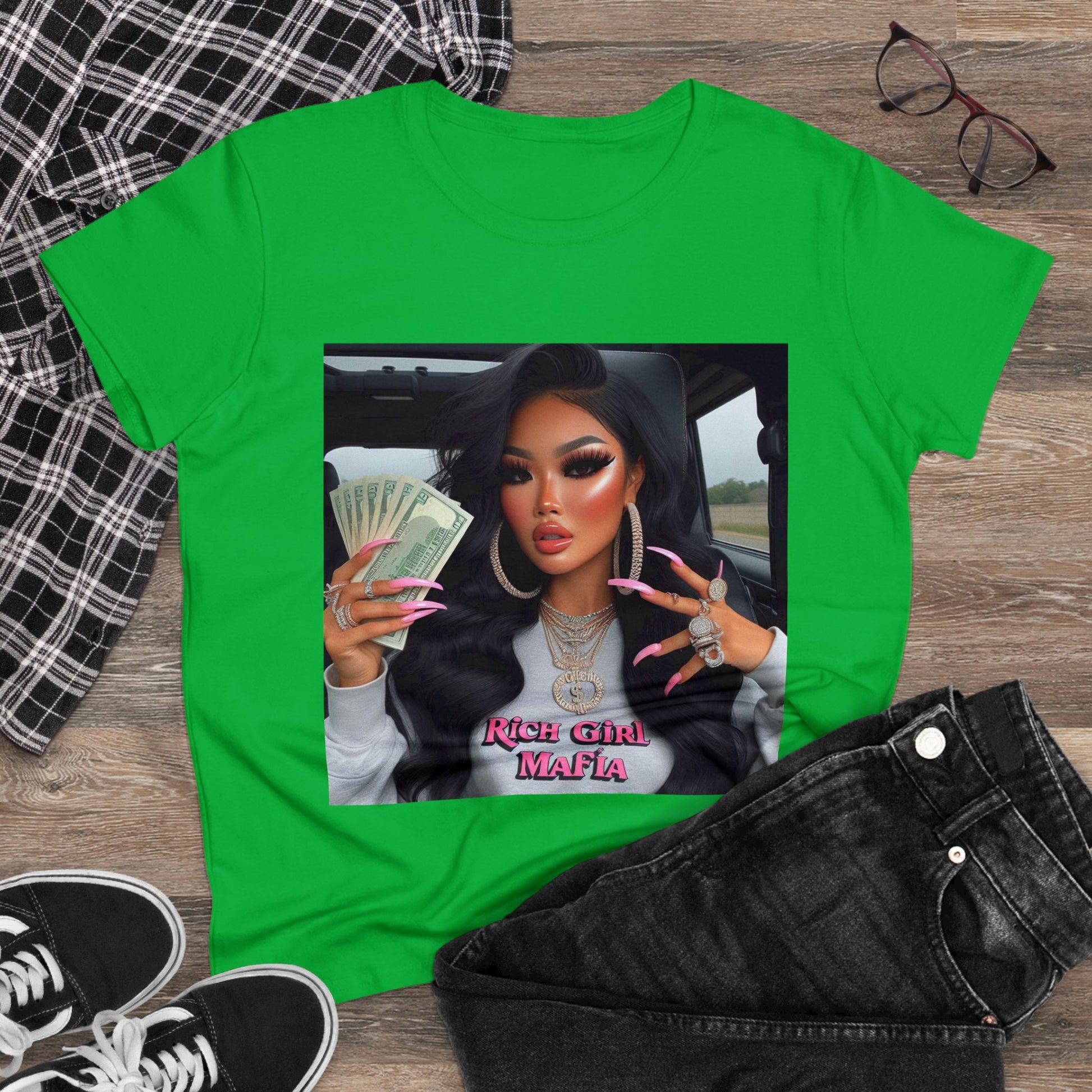 Rich Girl Mafia T-Shirt T-Shirt Printify