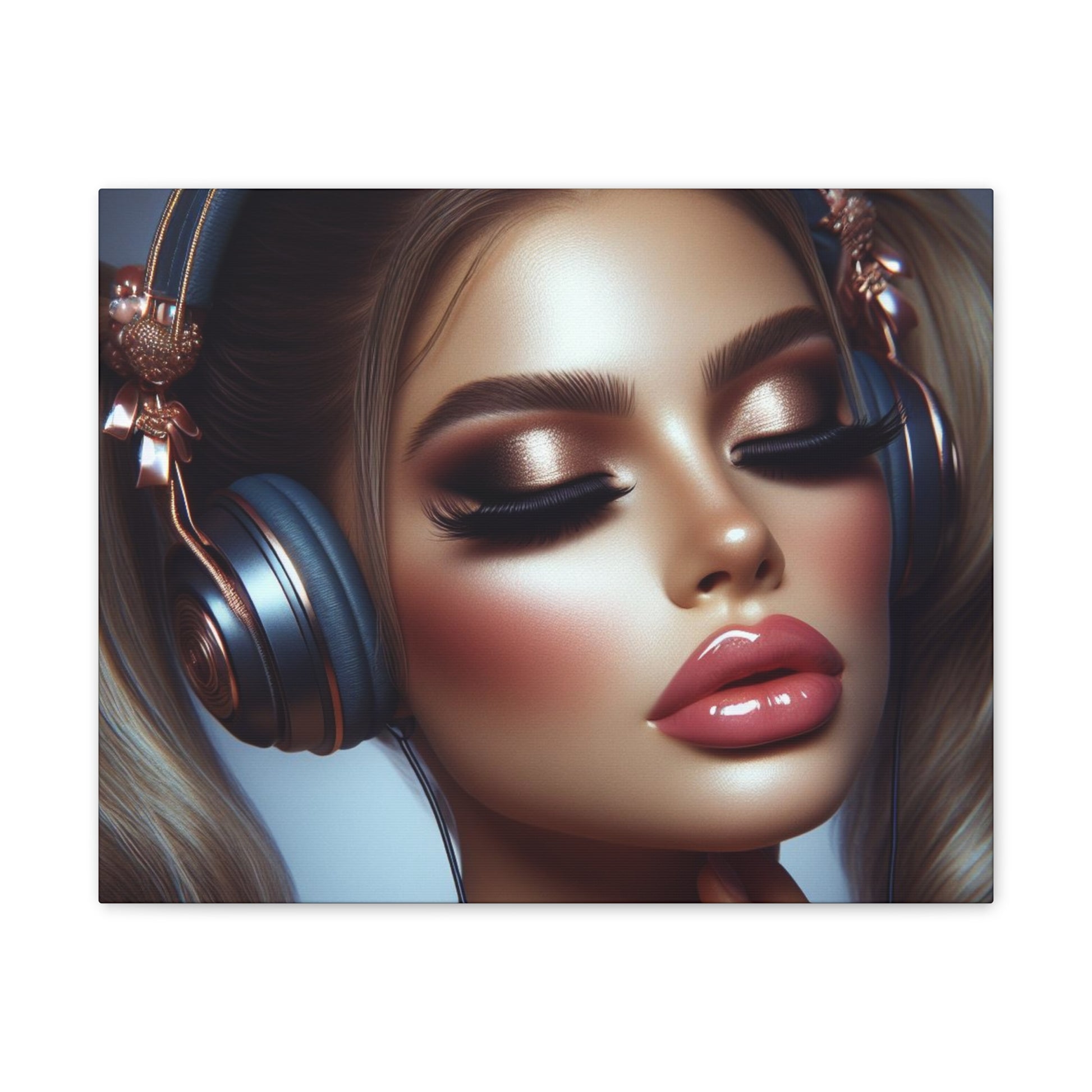 Music Vibes Canvas Canvas Printify