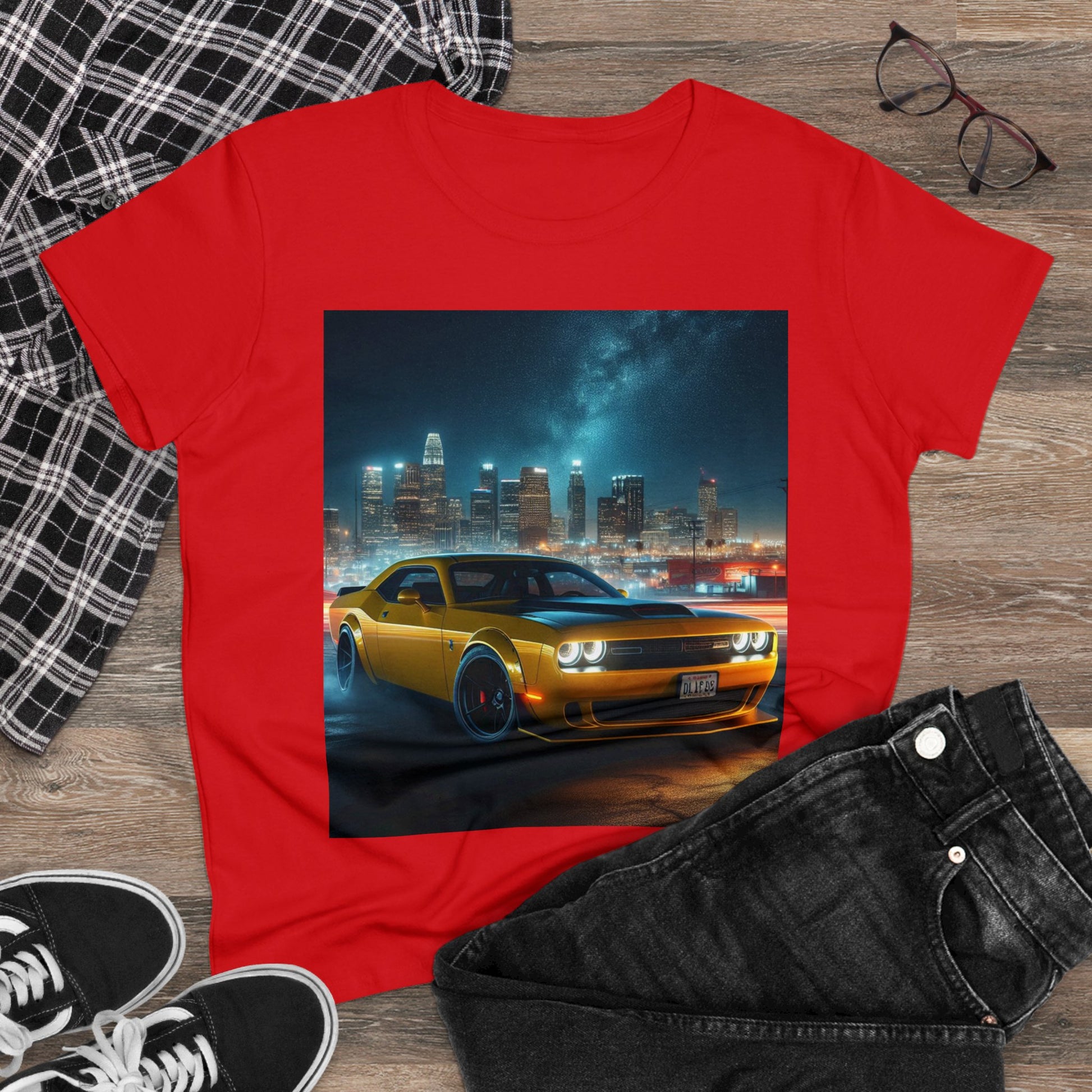 Yellow Challenger T-Shirt T-Shirt Printify