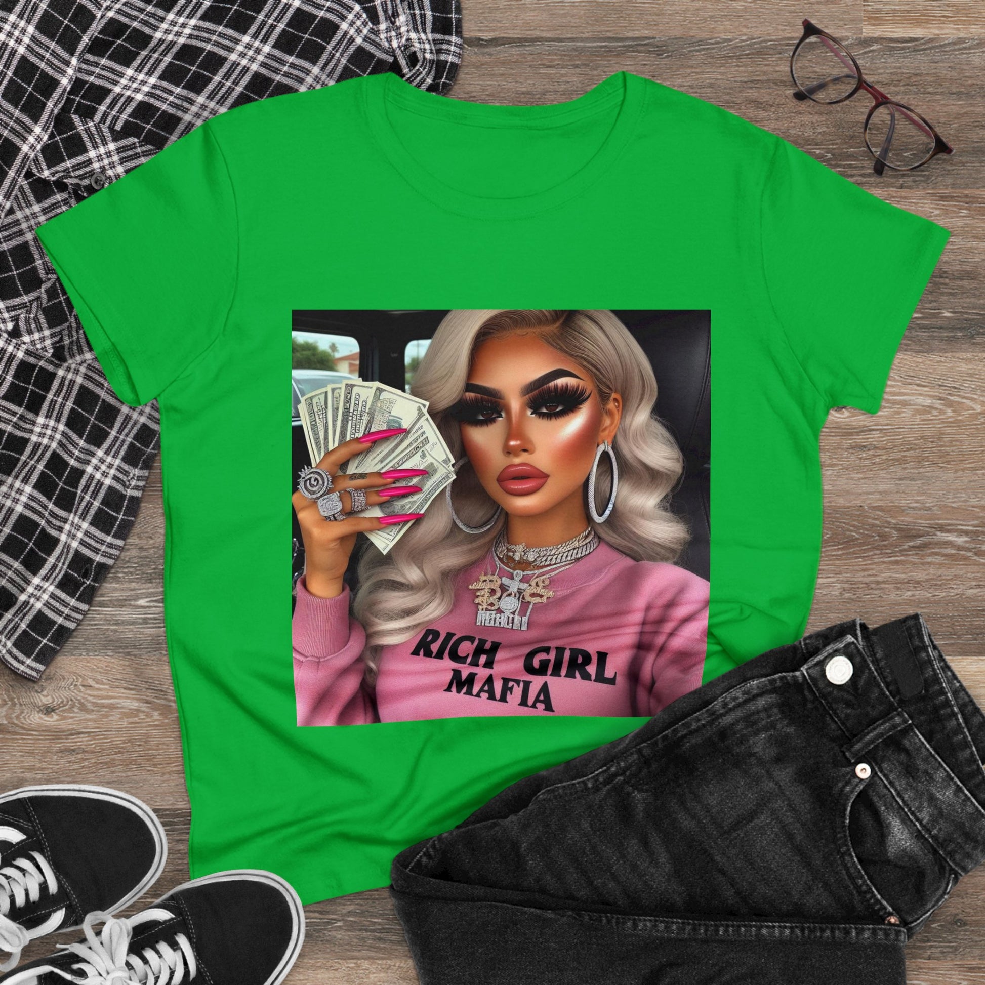 Rich Girl Mafia T-Shirt T-Shirt Printify