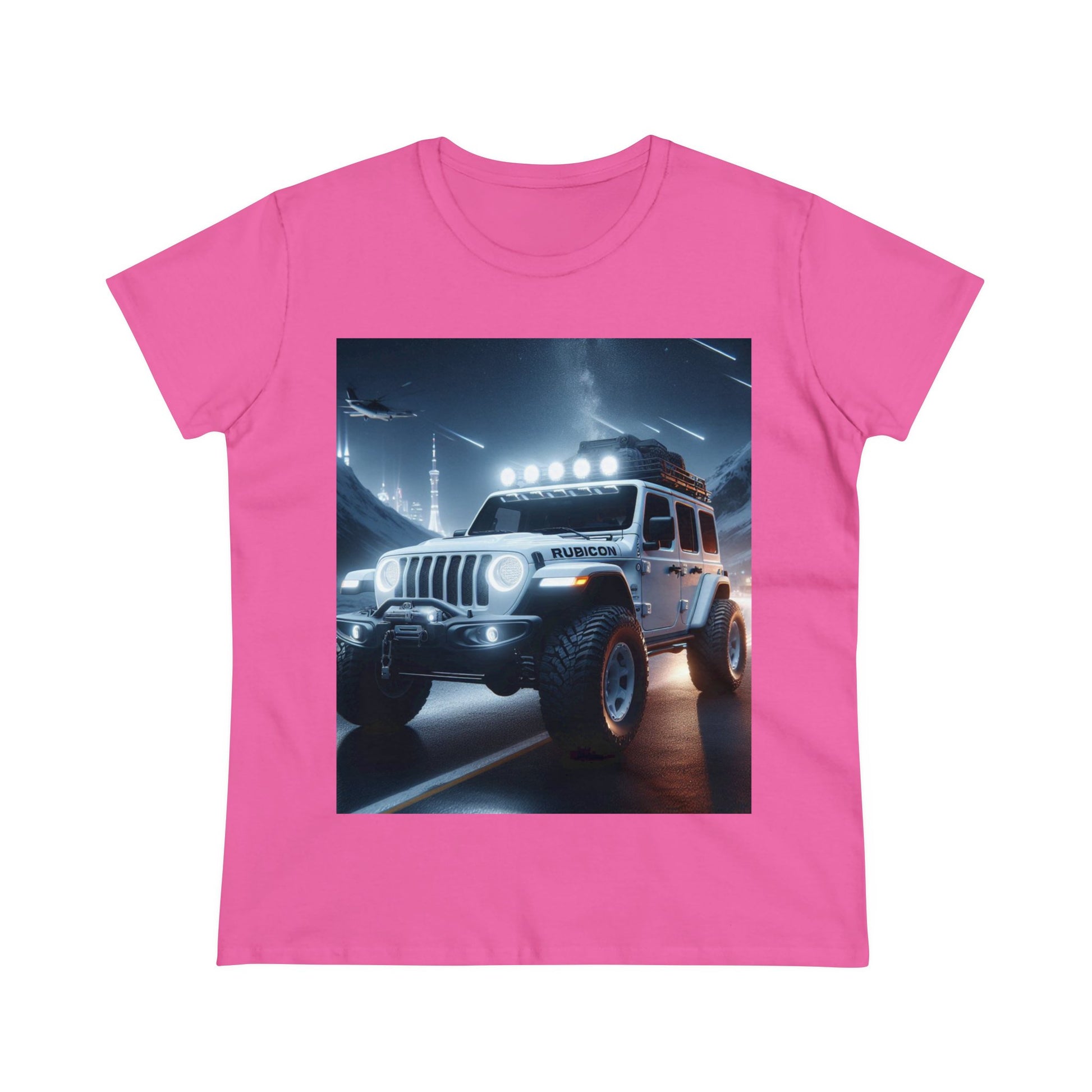 White Rubicon T-Shirt T-Shirt Printify Azalea S