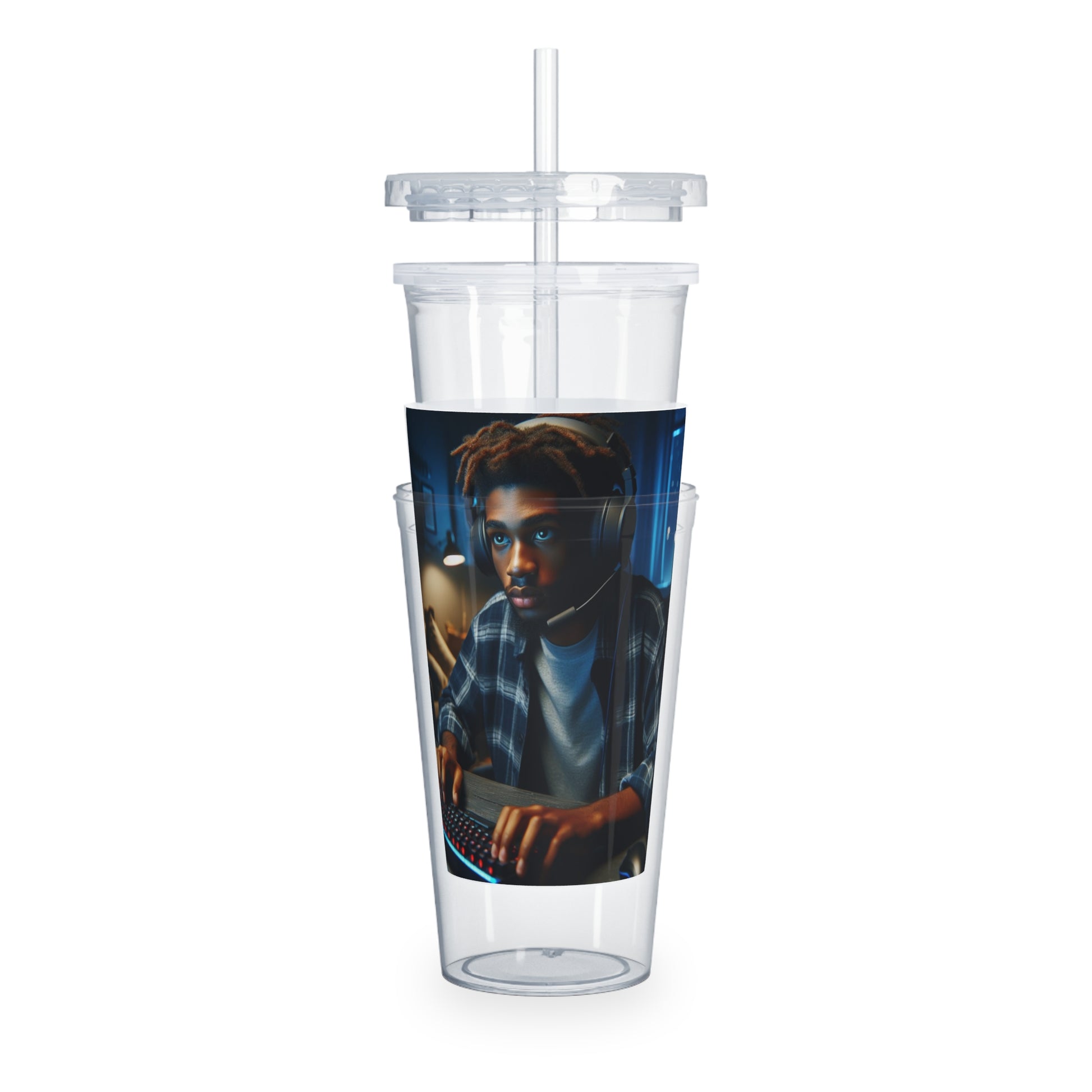 Game Time Tumbler with Straw Mug Printify
