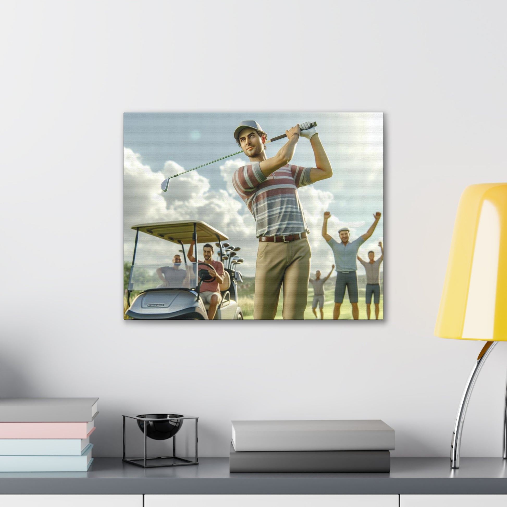 Golf Tournament Canvas Canvas Printify 20″ x 16″ (Horizontal) 0.75''