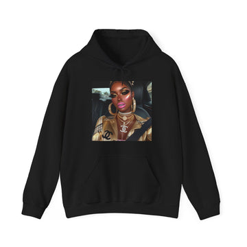 Car Beauty Hoodie Hoodie Printify Black S