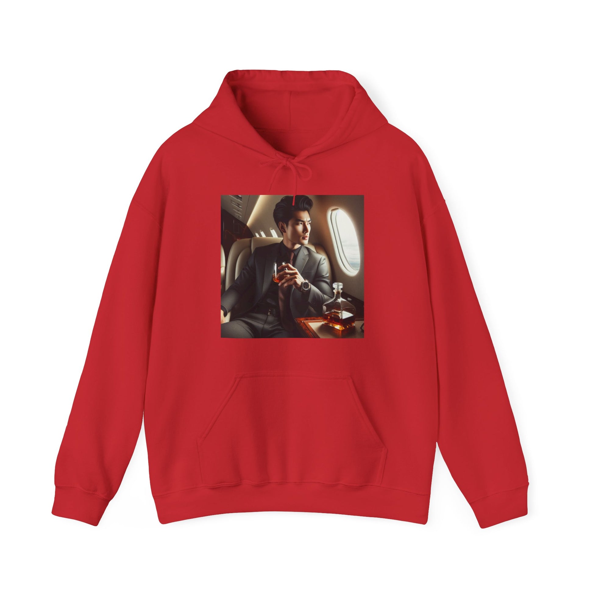 Private Business Hoodie Hoodie Printify Red S