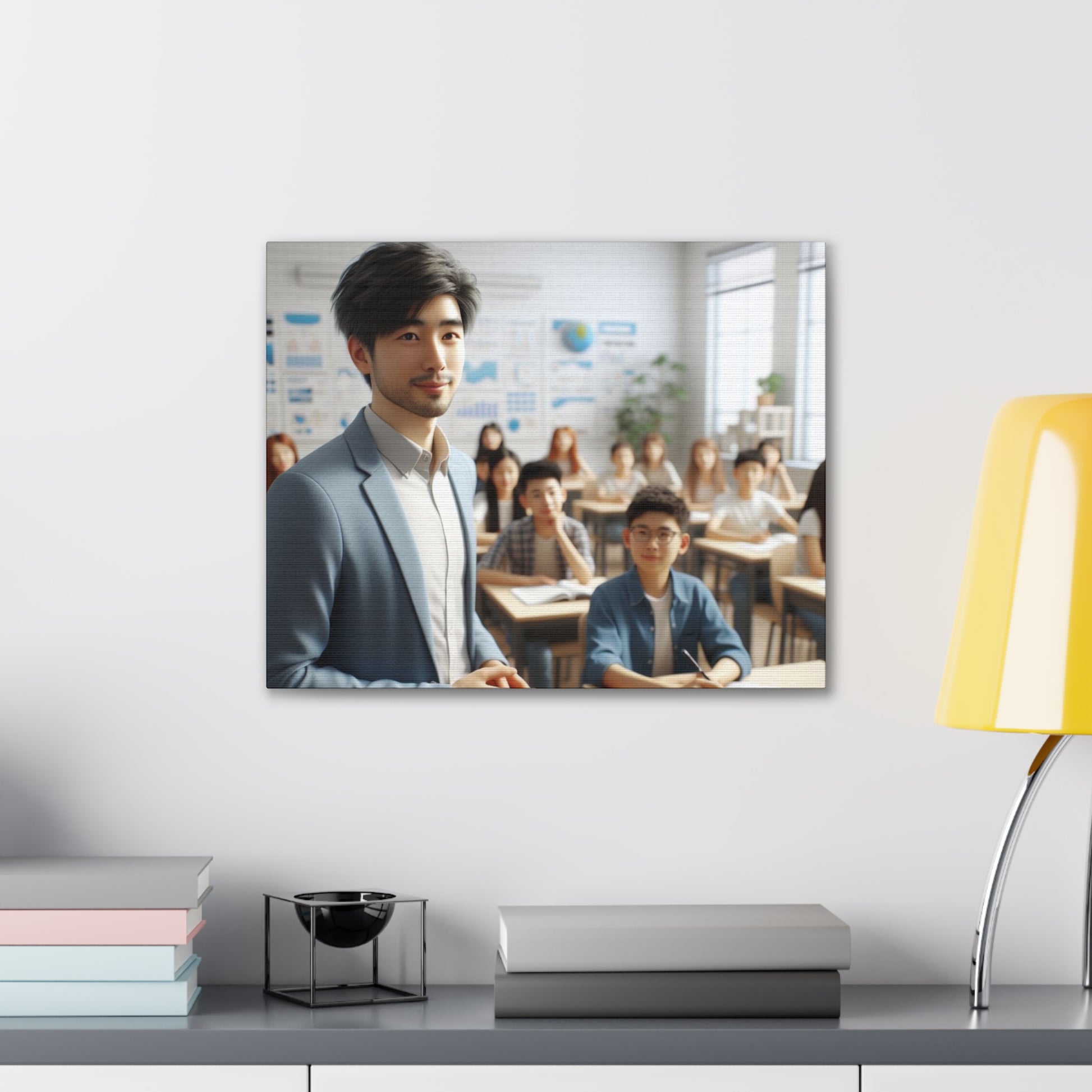 Class in Session Canvas Canvas Printify 20″ x 16″ (Horizontal) 0.75''