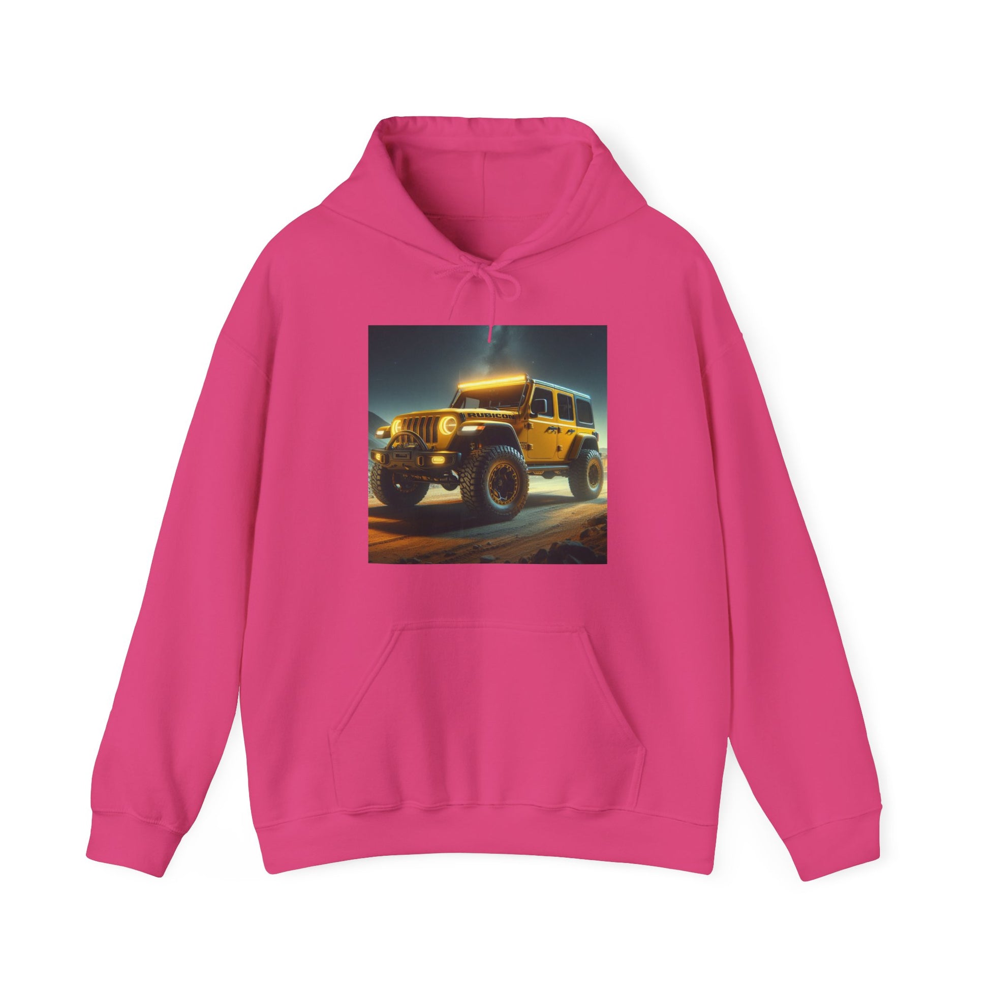 Yellow Rubicon Hoodie Hoodie Printify Heliconia S