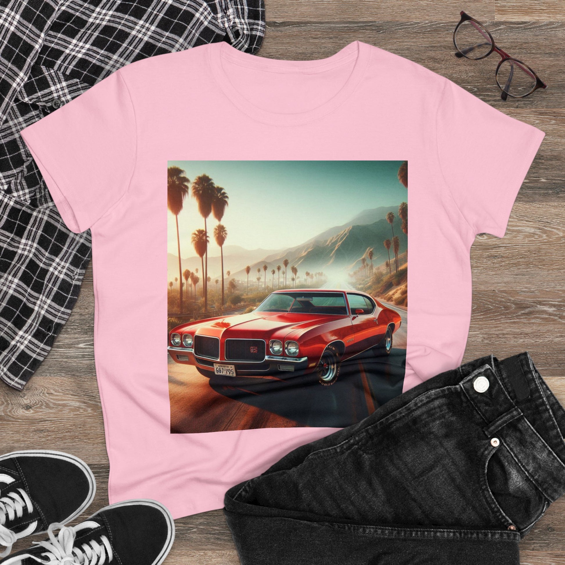 1972 Red Buick Gran Sport T-Shirt T-Shirt Printify