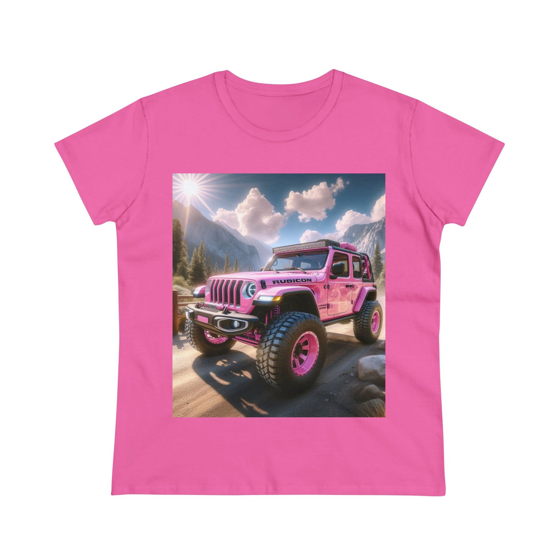 Pink Rubicon T-Shirt T-Shirt Printify Azalea S