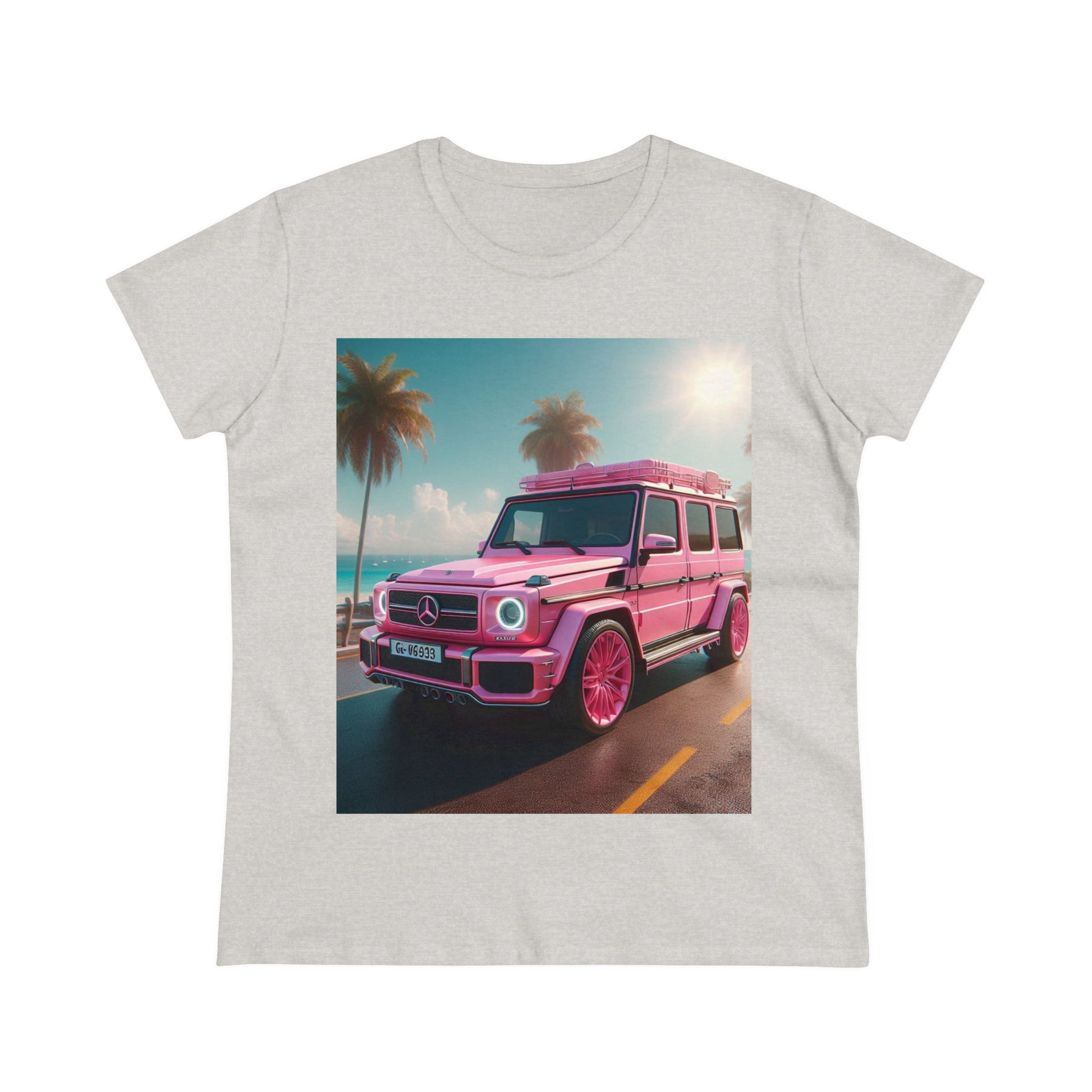 Pink G-Wagon T-Shirt T-Shirt Printify Ash S