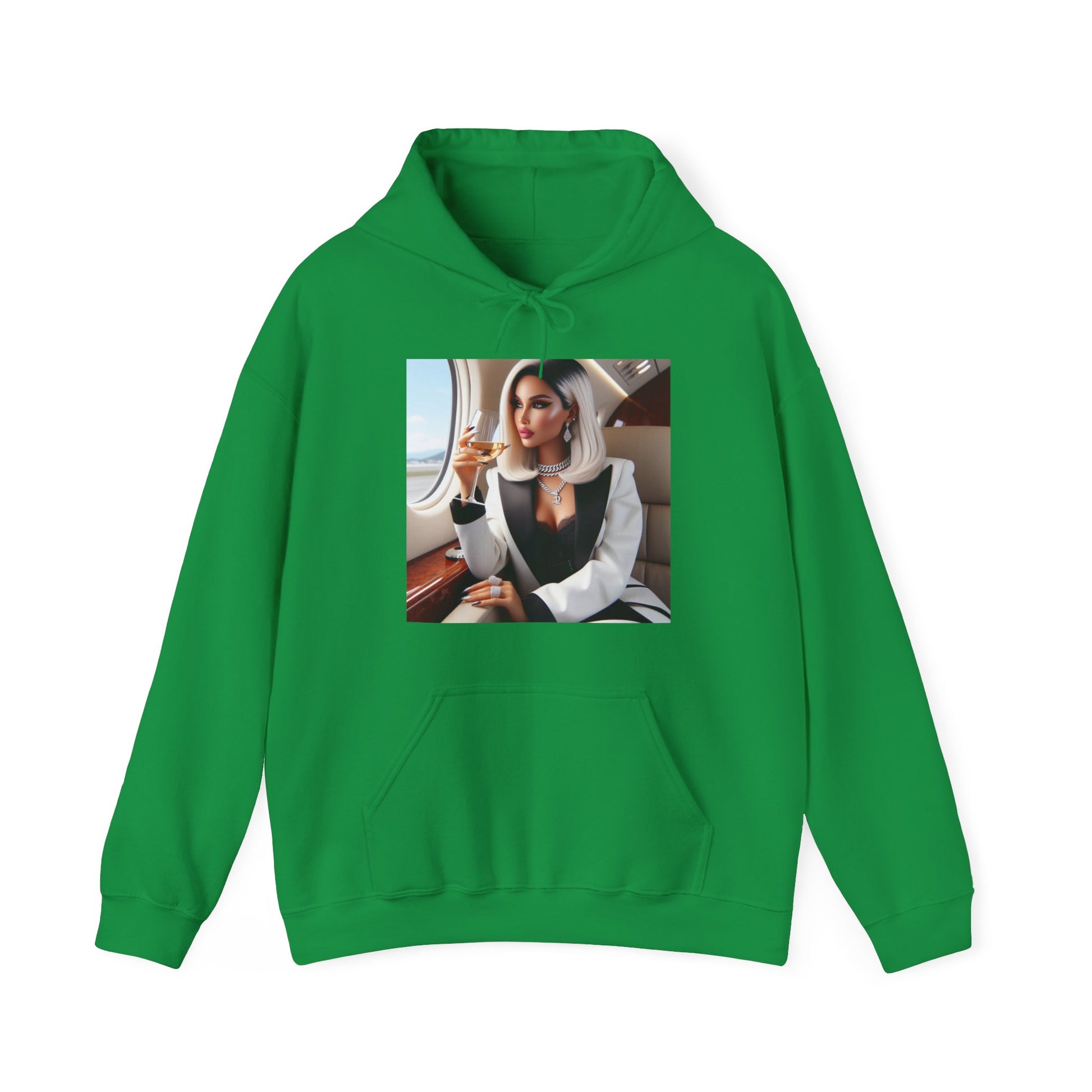 Private Business Hoodie Hoodie Printify Irish Green S