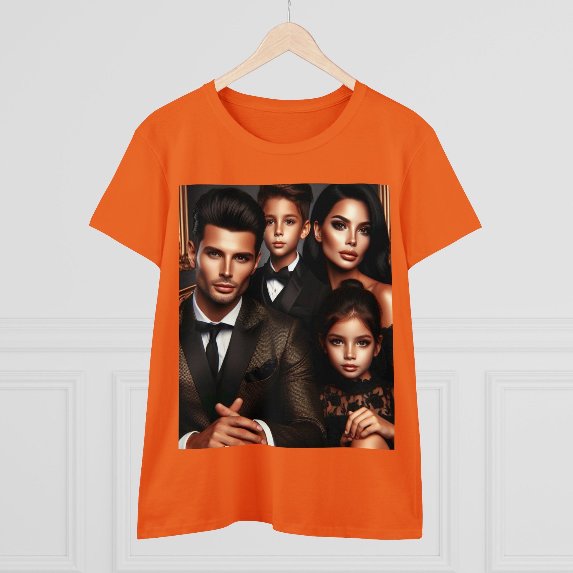 Family Portrait T-Shirt T-Shirt Printify