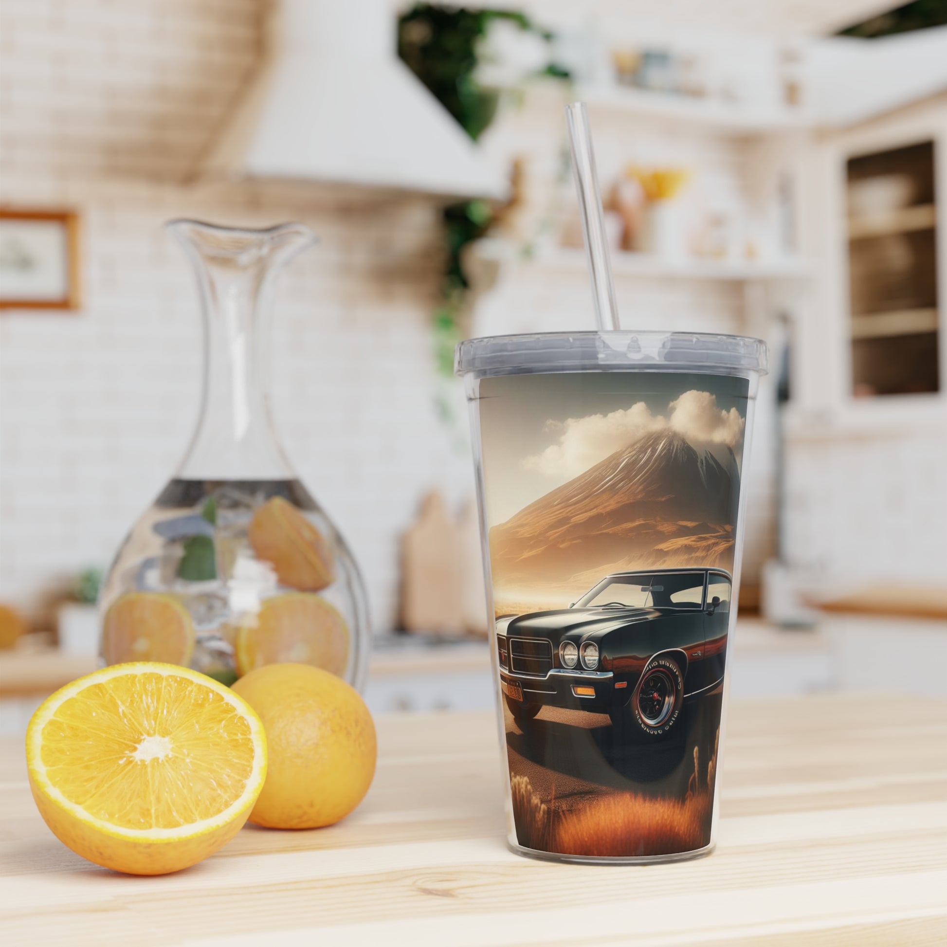 1972 Buick Gran Sport Tumbler with Straw Mug Printify