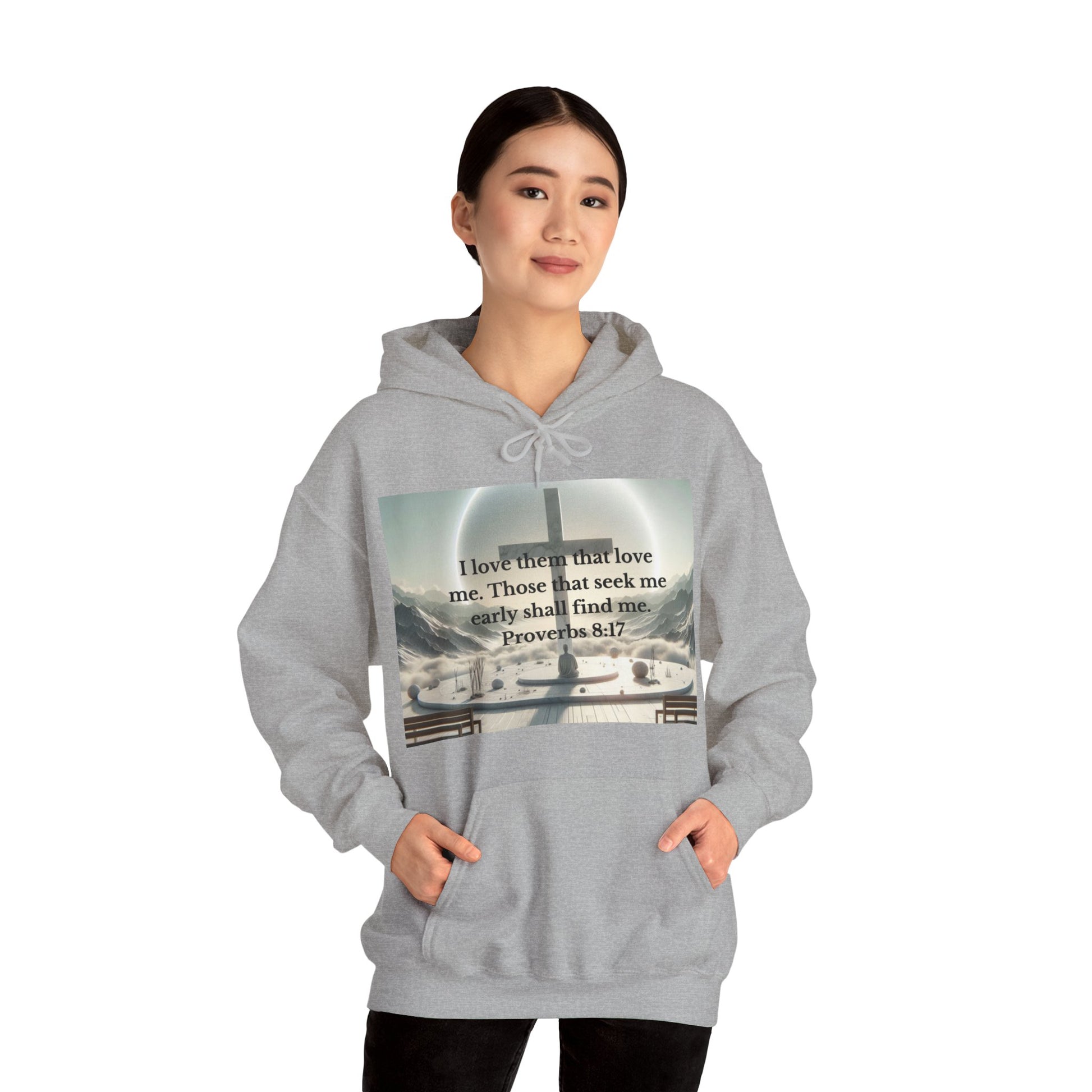 Proverbs 8:17 Hoodie Hoodie Printify