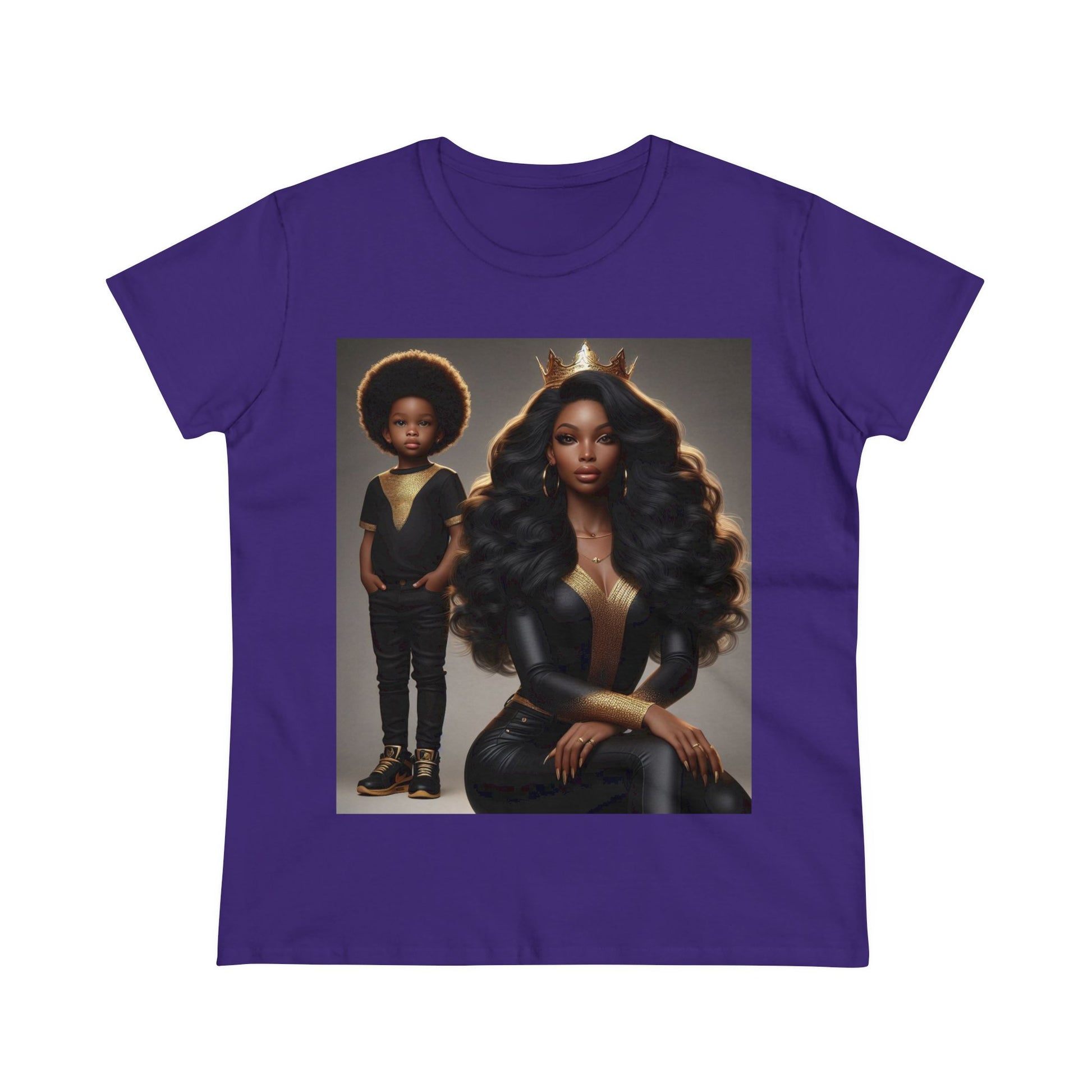 Royalty T-Shirt T-Shirt Printify Purple S