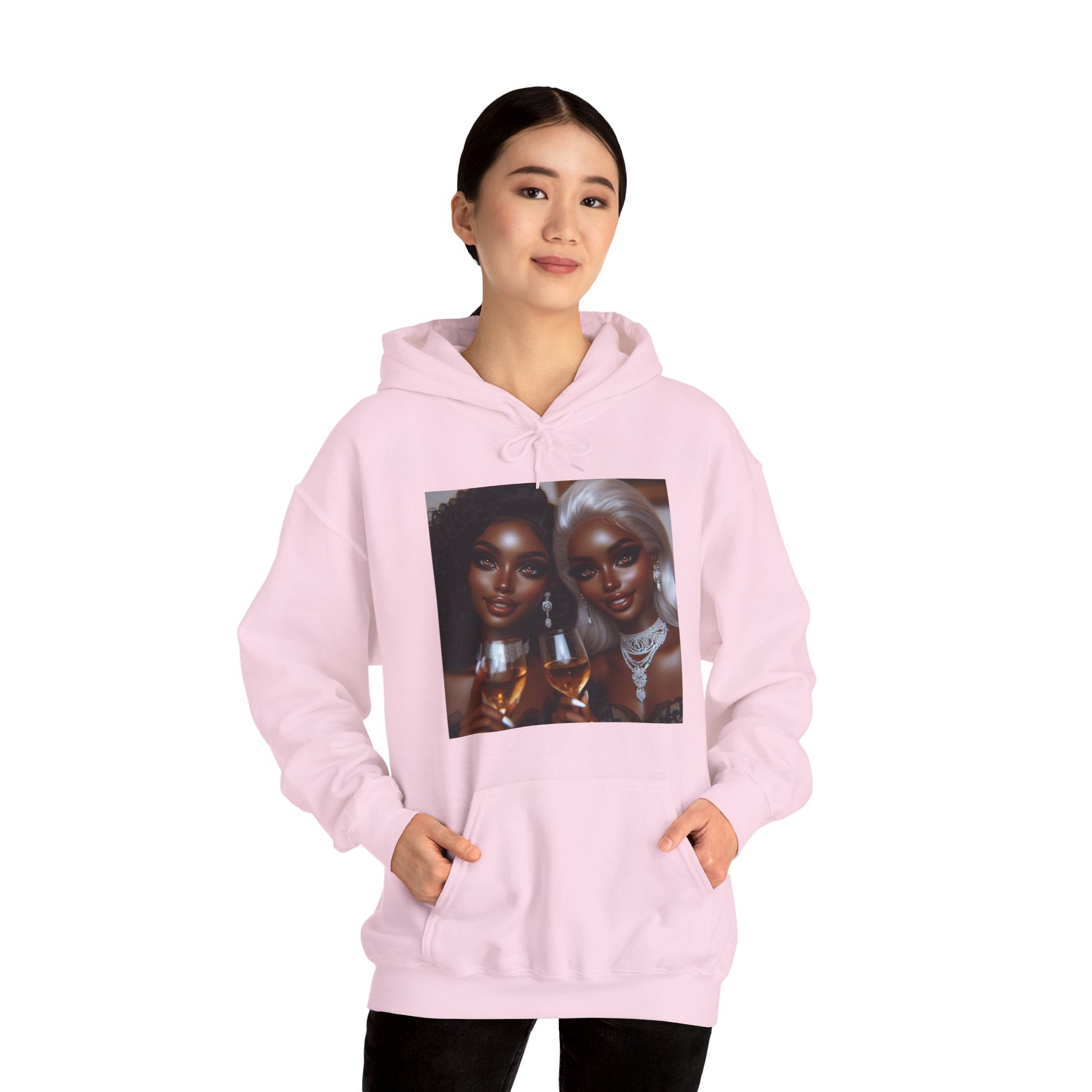 Cheers Hoodie Hoodie Printify