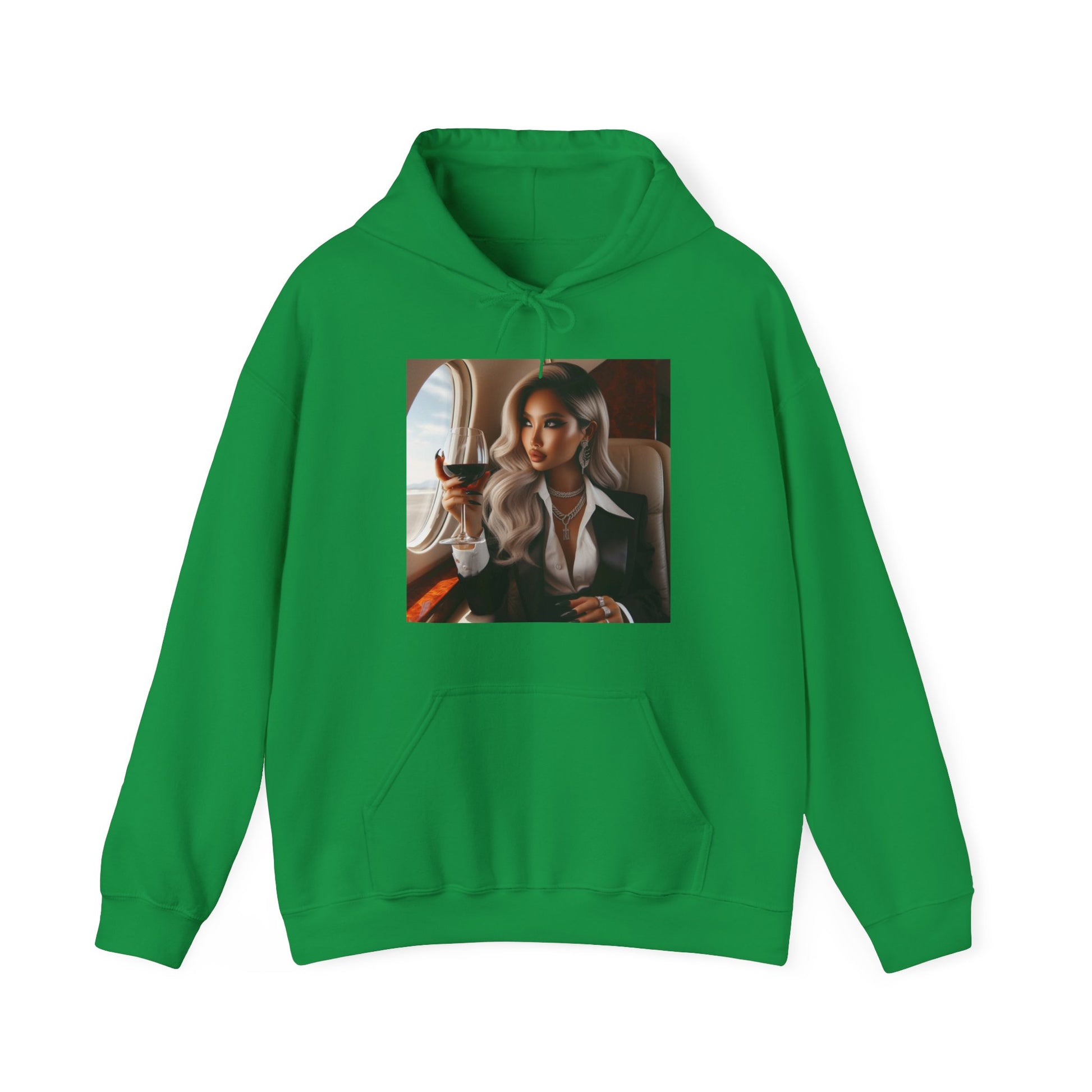 Private Business Hoodie Hoodie Printify Irish Green S