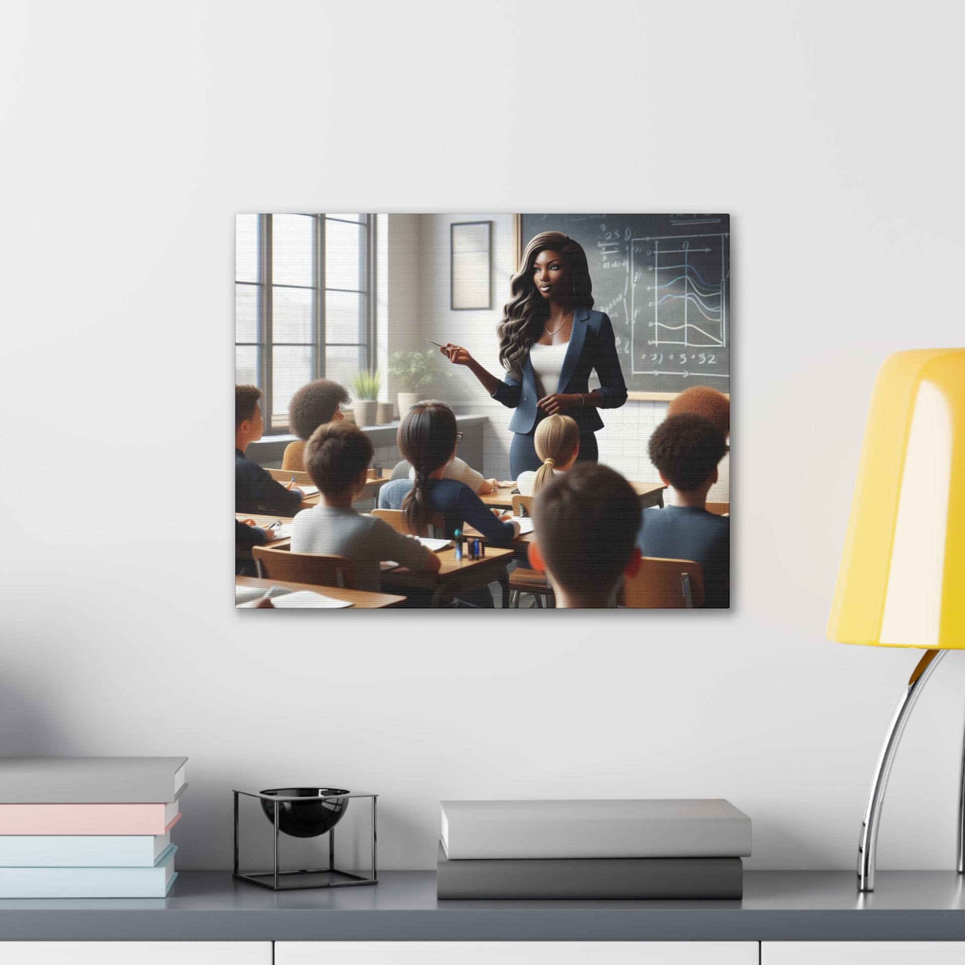 Class in Session Canvas Canvas Printify 20″ x 16″ (Horizontal) 0.75''