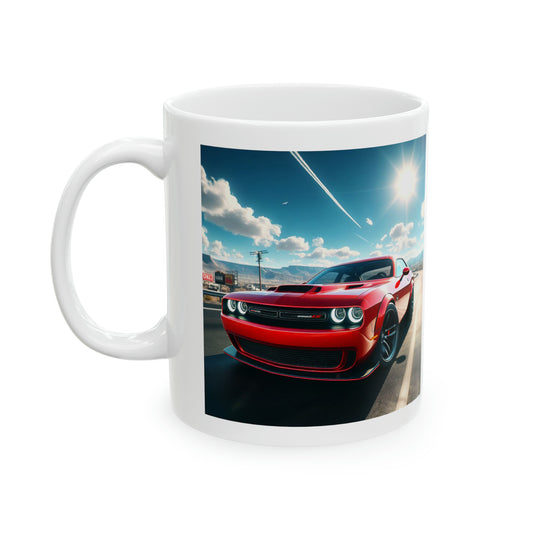 Red Challenger Mug Mug Printify 11oz