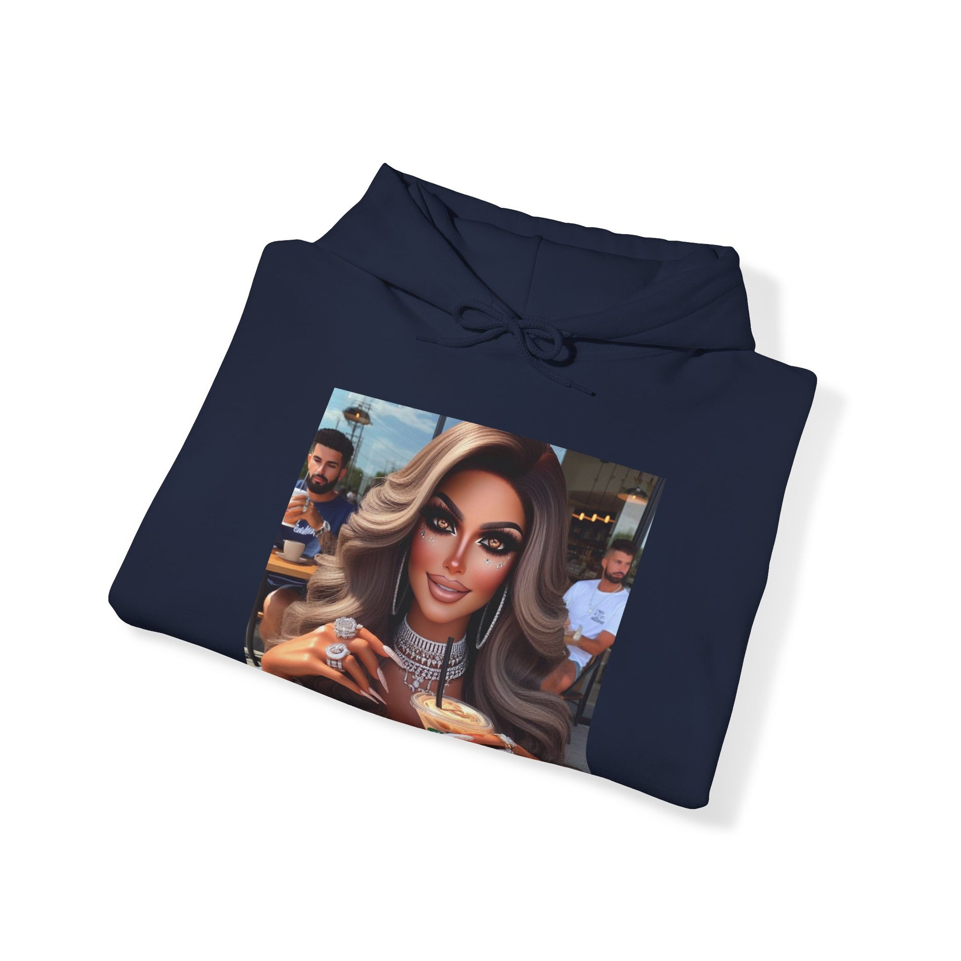 Coffee Beauty Hoodie Hoodie Printify