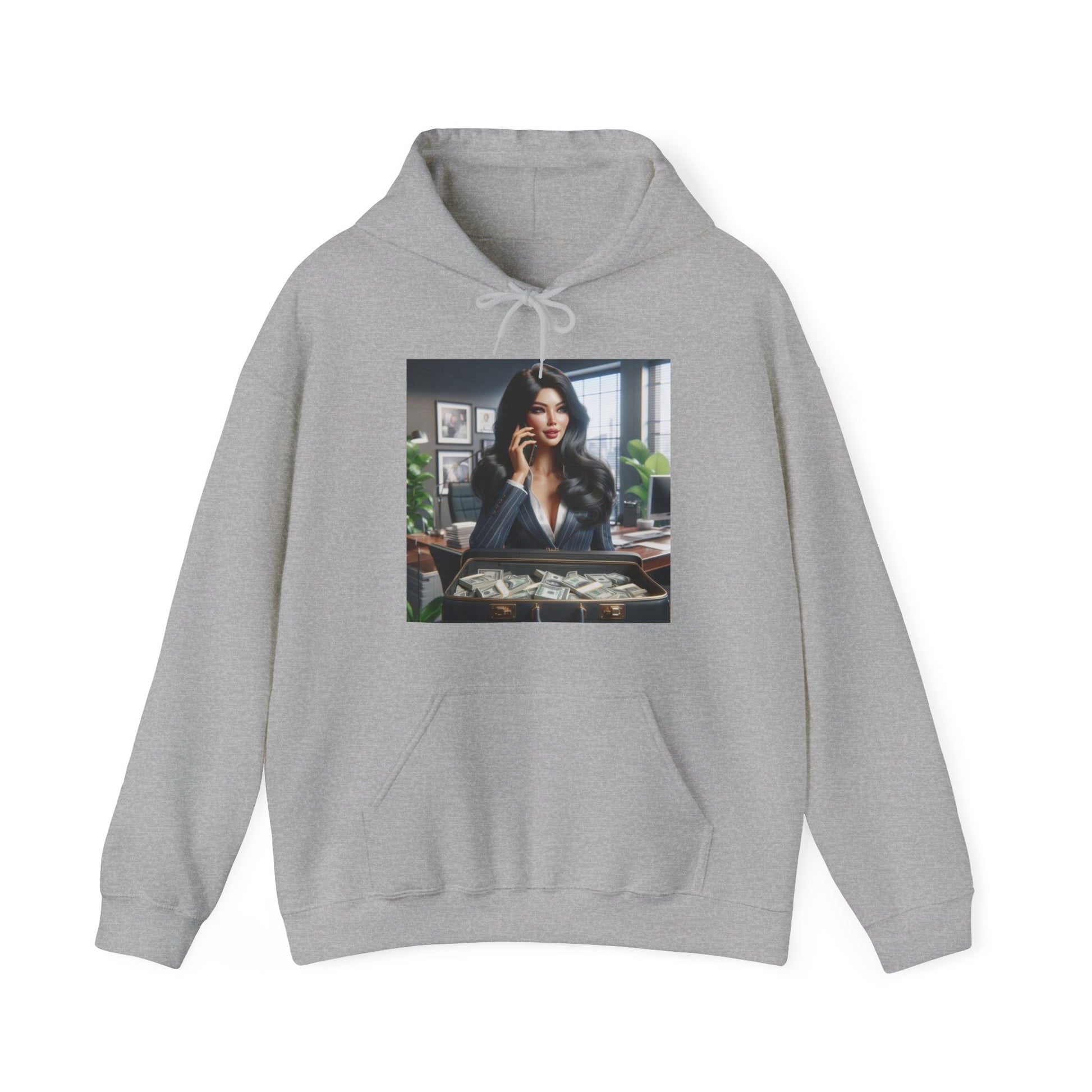 Business Deal Hoodie Hoodie Printify Sport Grey S