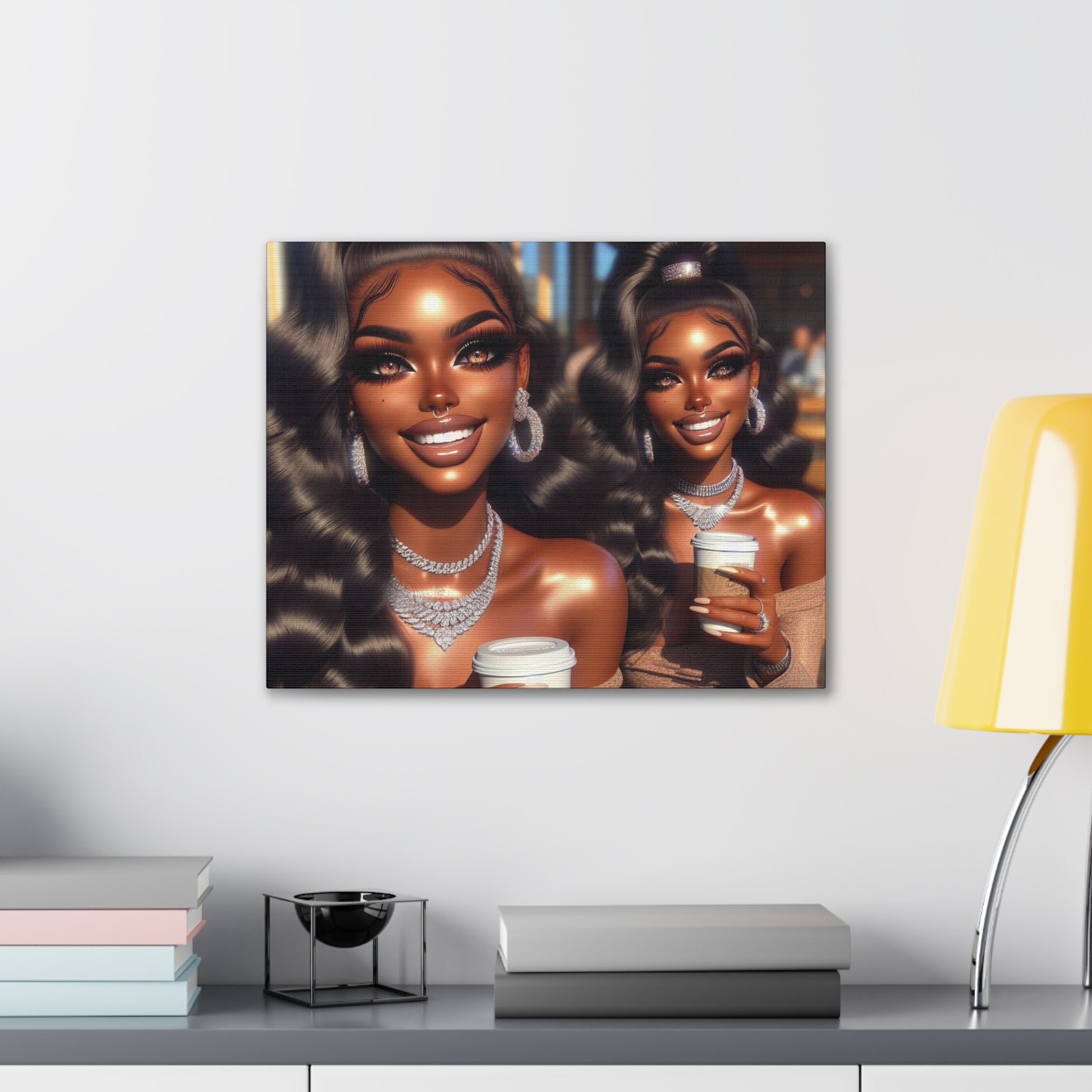 Twinning Canvas Canvas Printify 20″ x 16″ (Horizontal) 0.75''