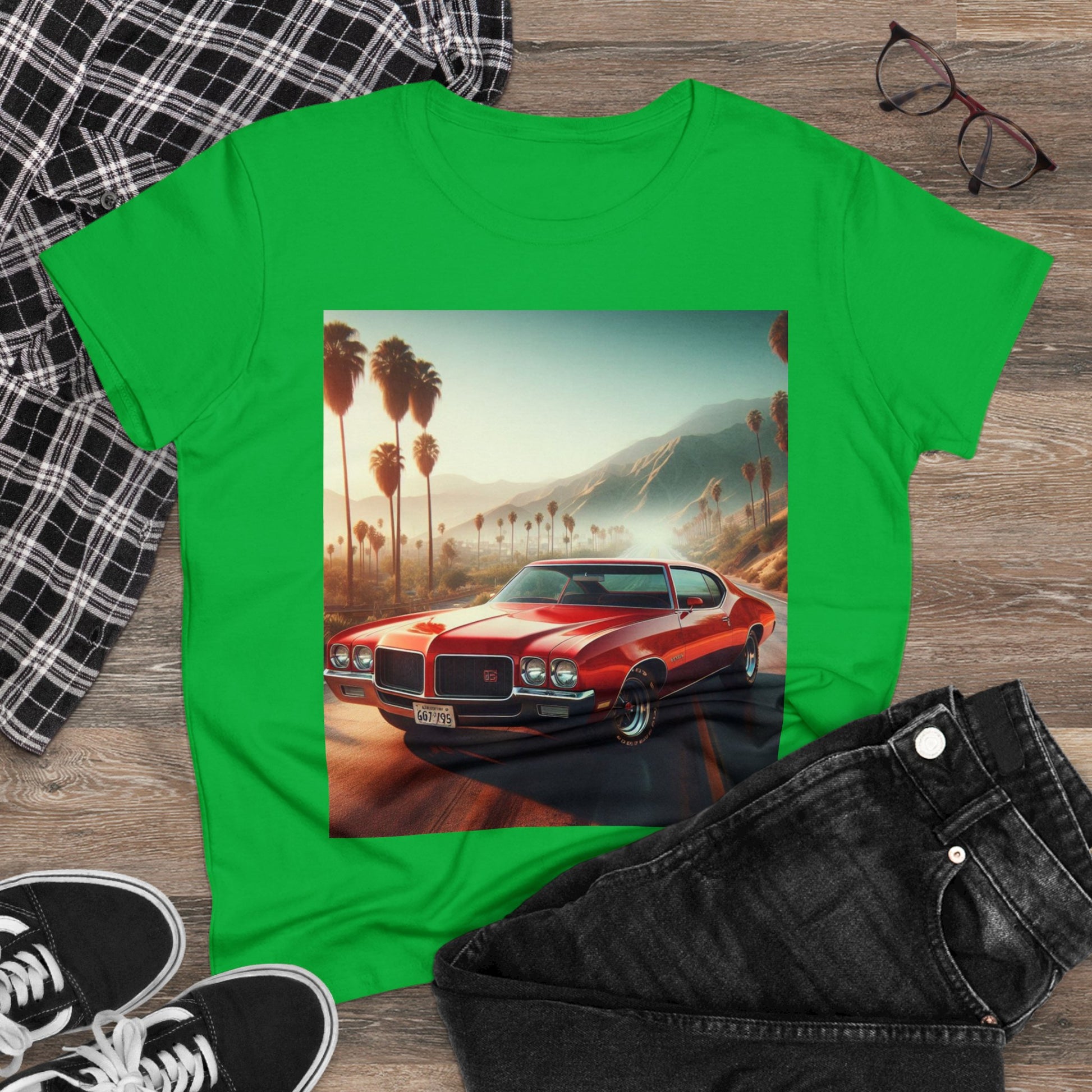 1972 Red Buick Gran Sport T-Shirt T-Shirt Printify