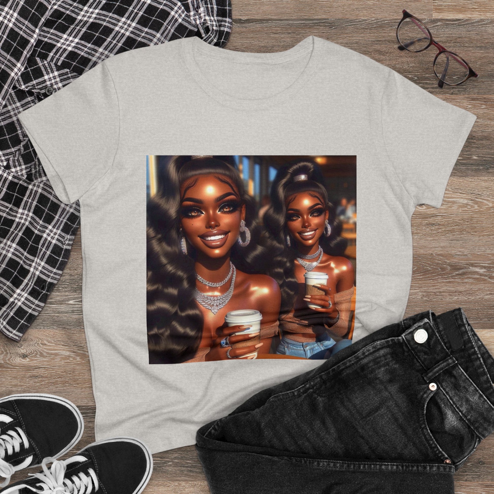 Coffee Baddies T-Shirt T-Shirt Printify
