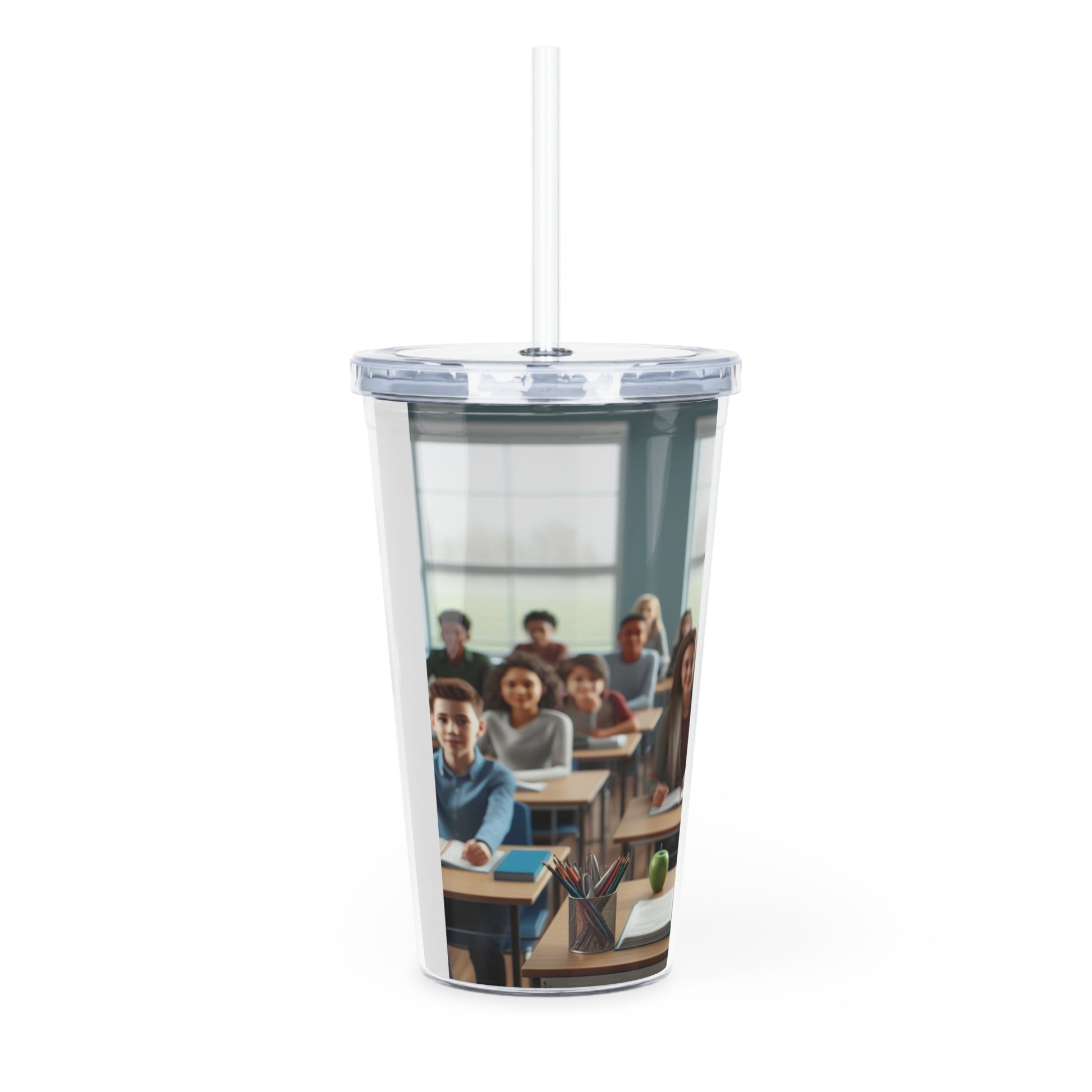 Class in Session Tumbler with Straw Mug Printify