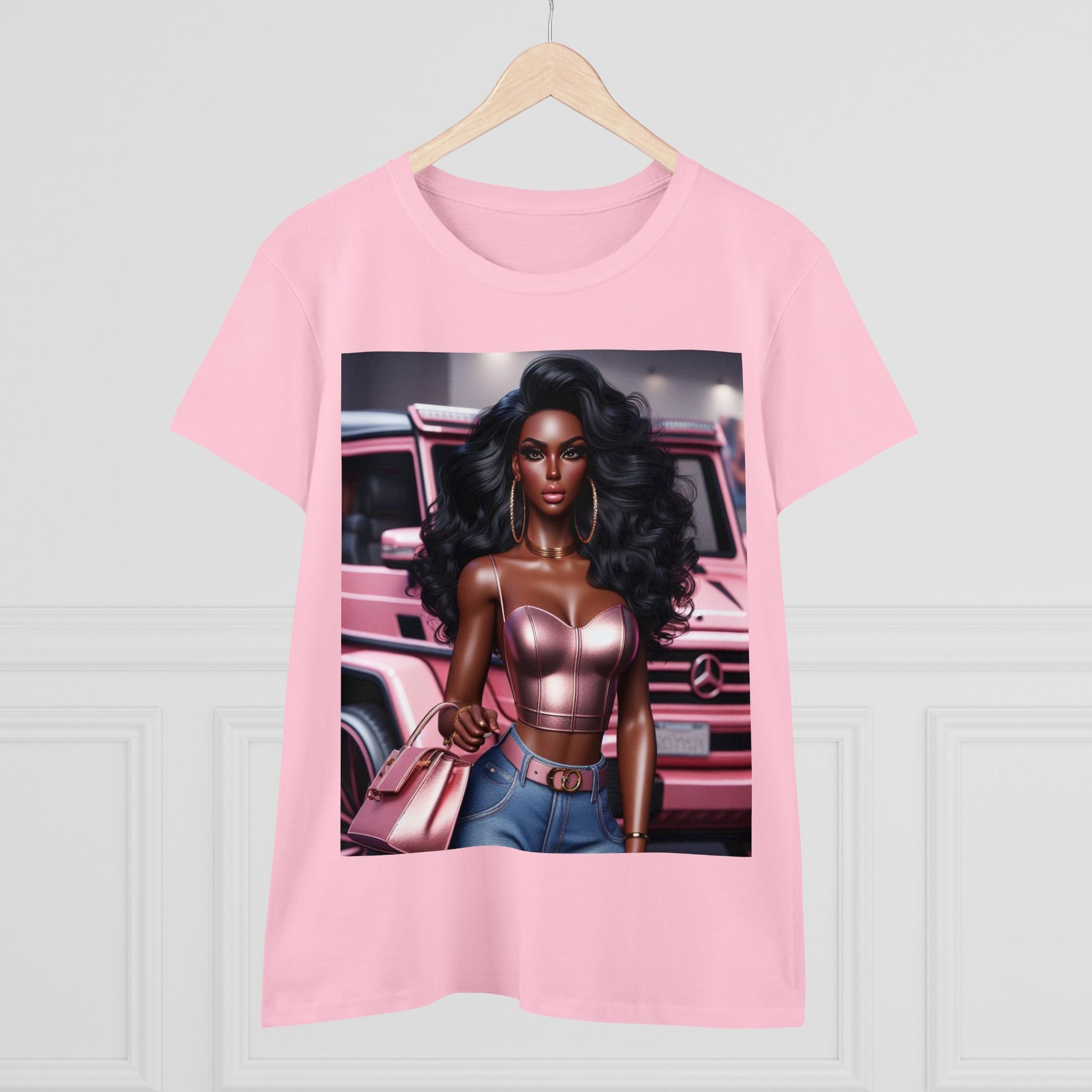 Pink Luxury T-Shirt T-Shirt Printify