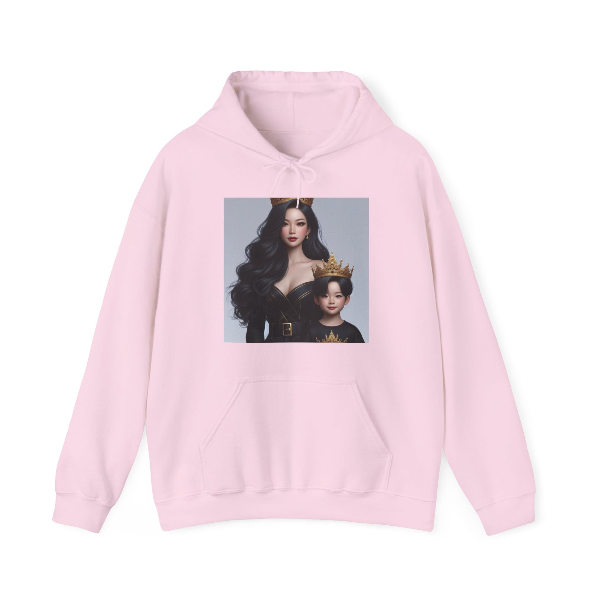 Royalty Hoodie Hoodie Printify Light Pink S