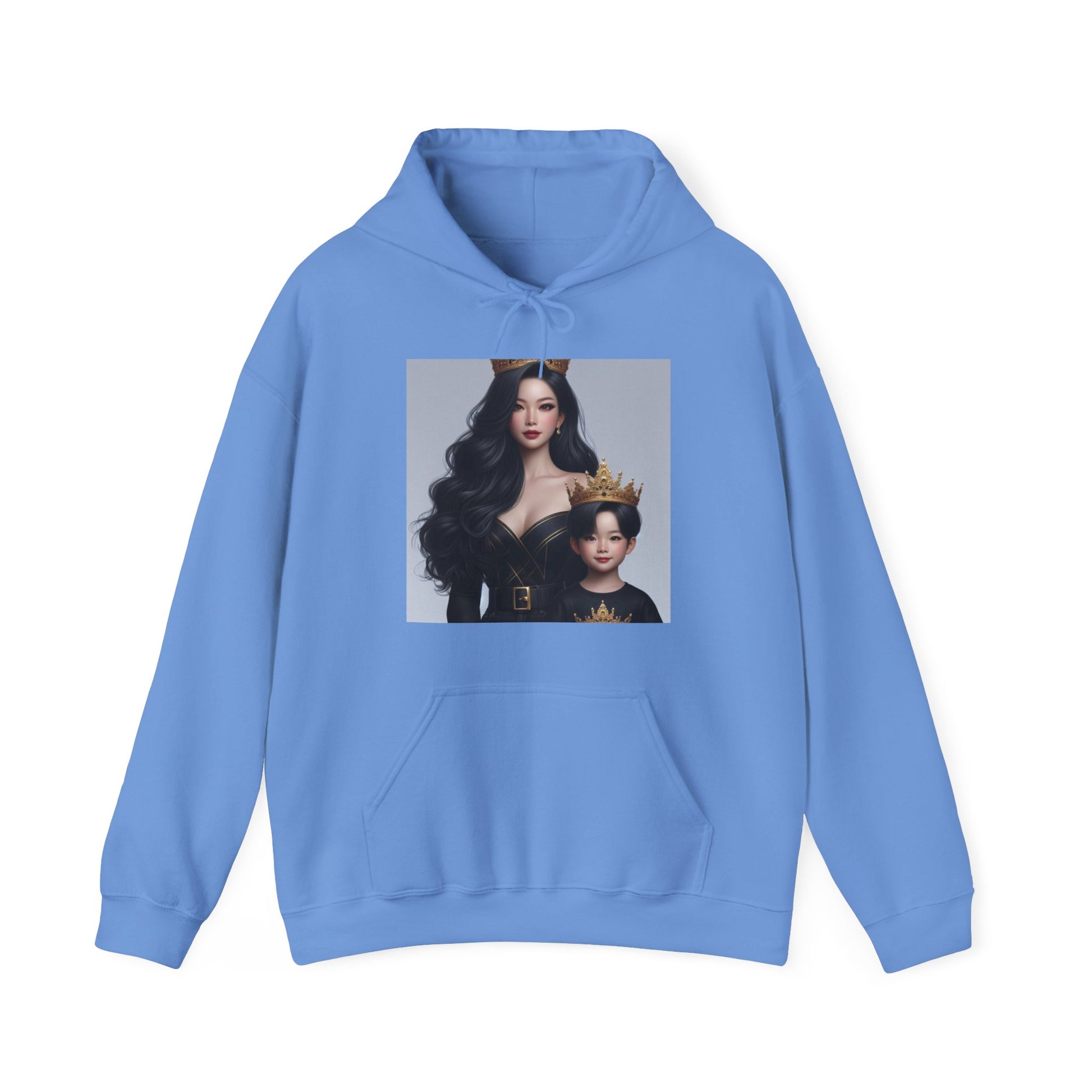 Royalty Hoodie Hoodie Printify Carolina Blue S