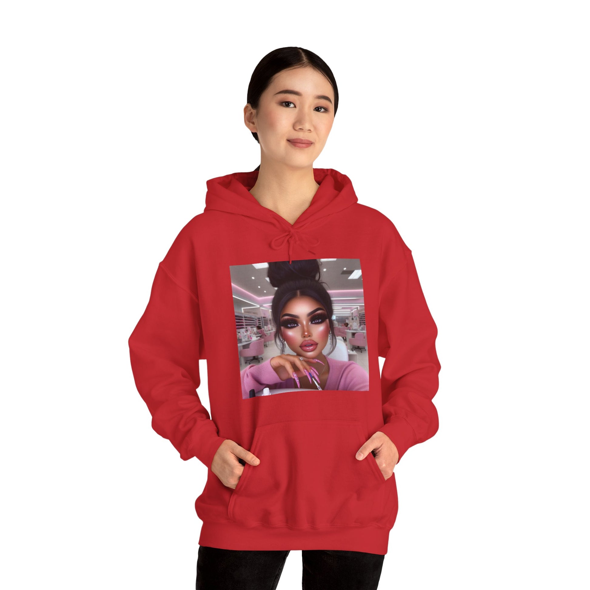 Nail Day Hoodie Hoodie Printify
