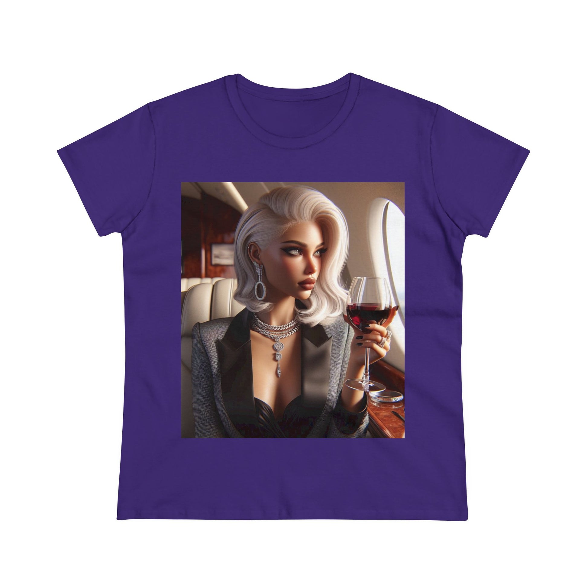Private Business T-Shirt T-Shirt Printify Purple S