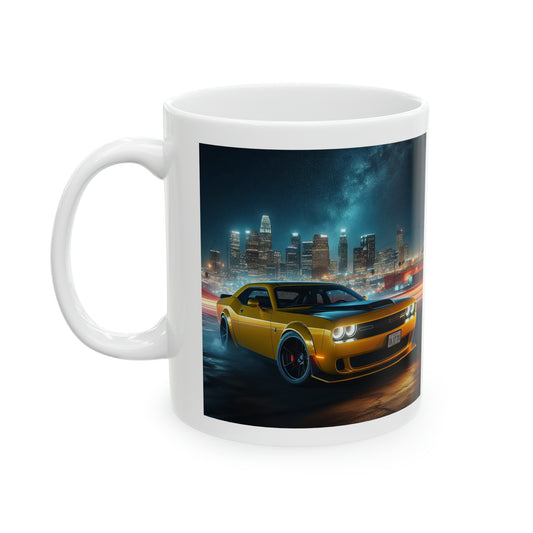 Yellow Challenger Mug Mug Printify 11oz