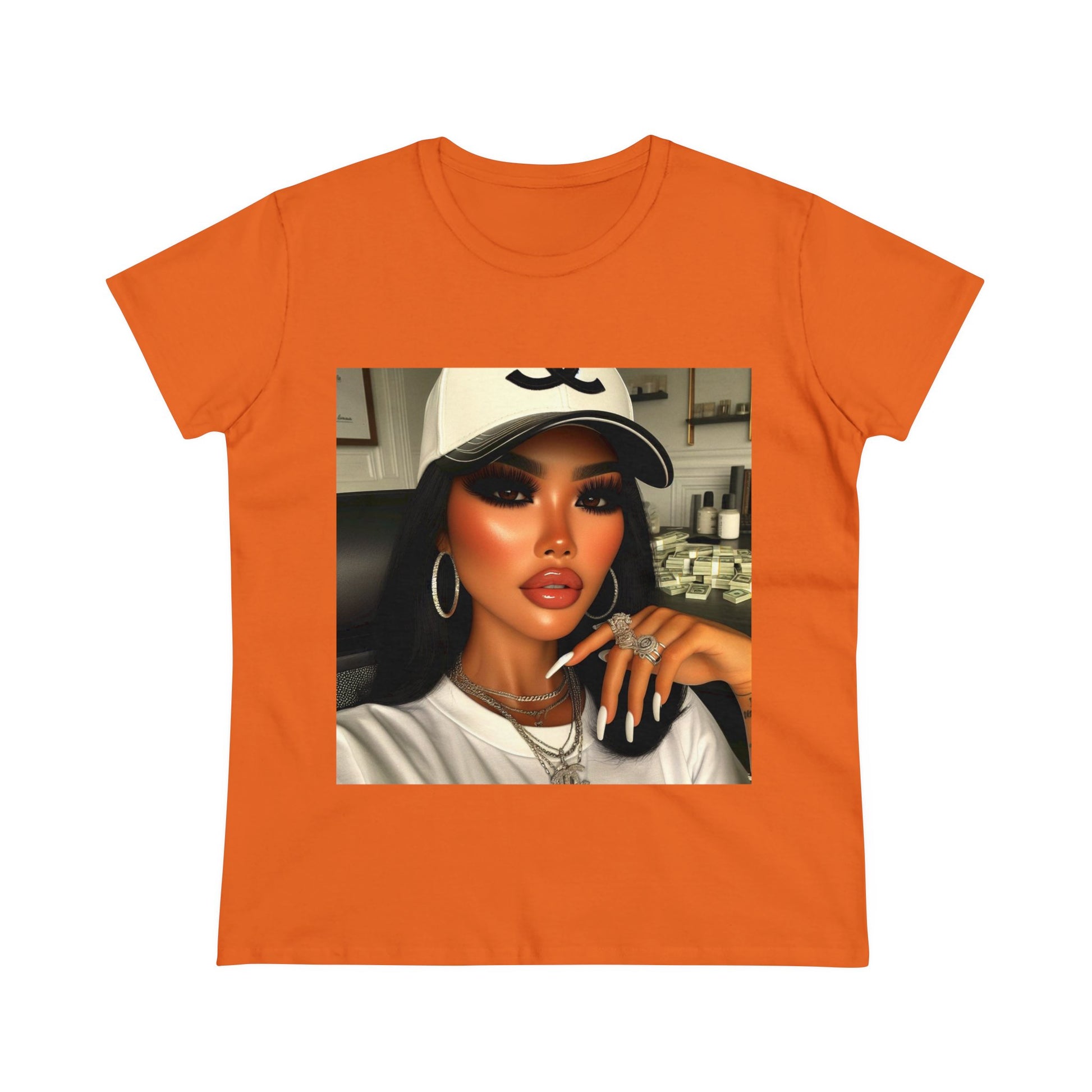Big Money T-Shirt T-Shirt Printify Orange S