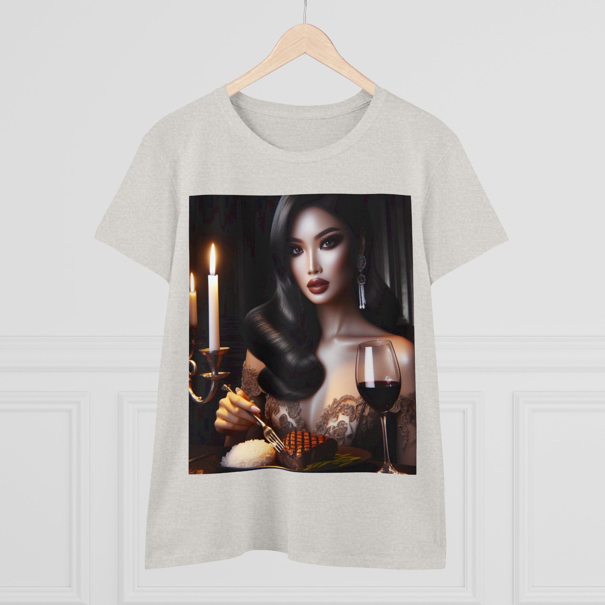 Elegant Meal T-Shirt T-Shirt Printify