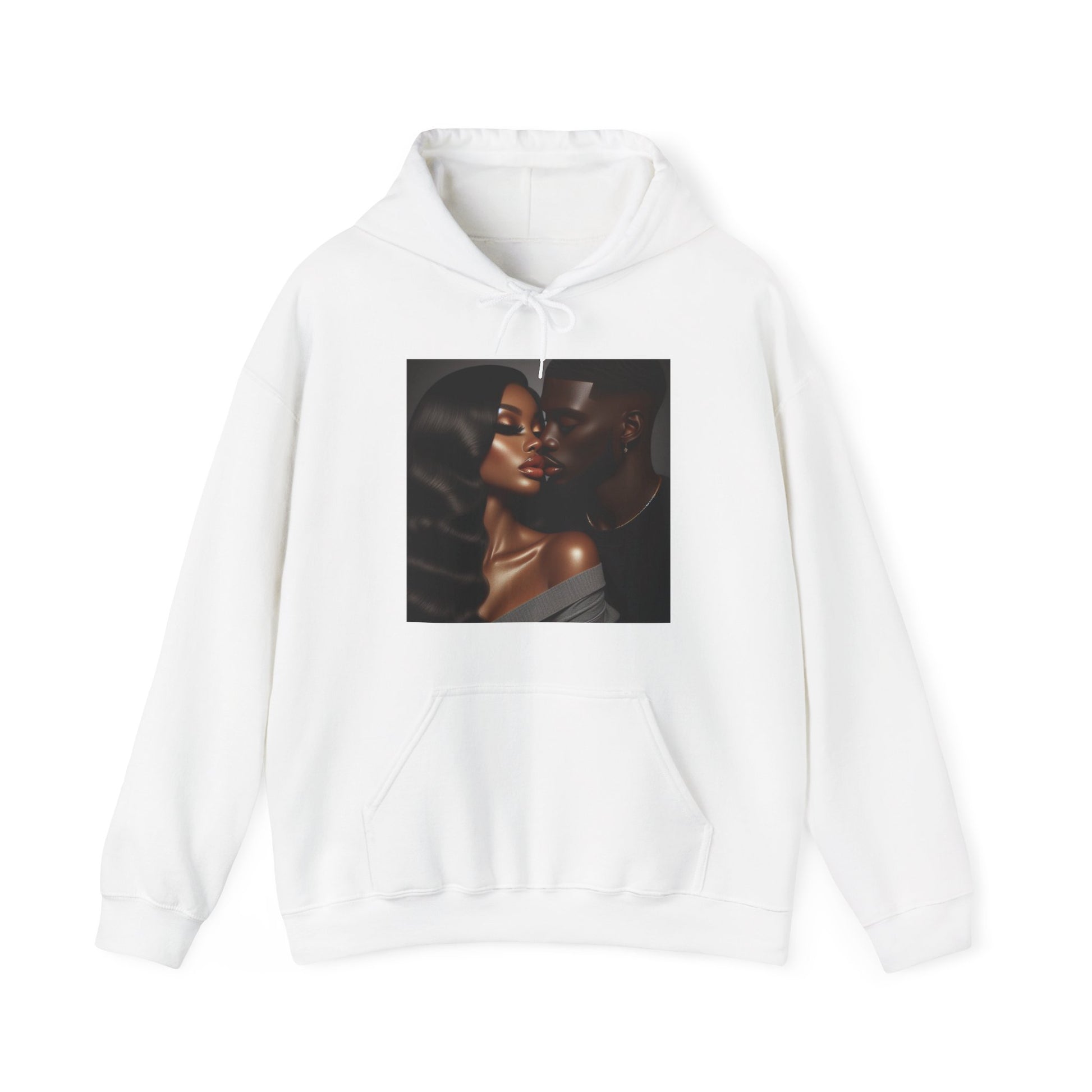 Kiss Me Hoodie Hoodie Printify White S