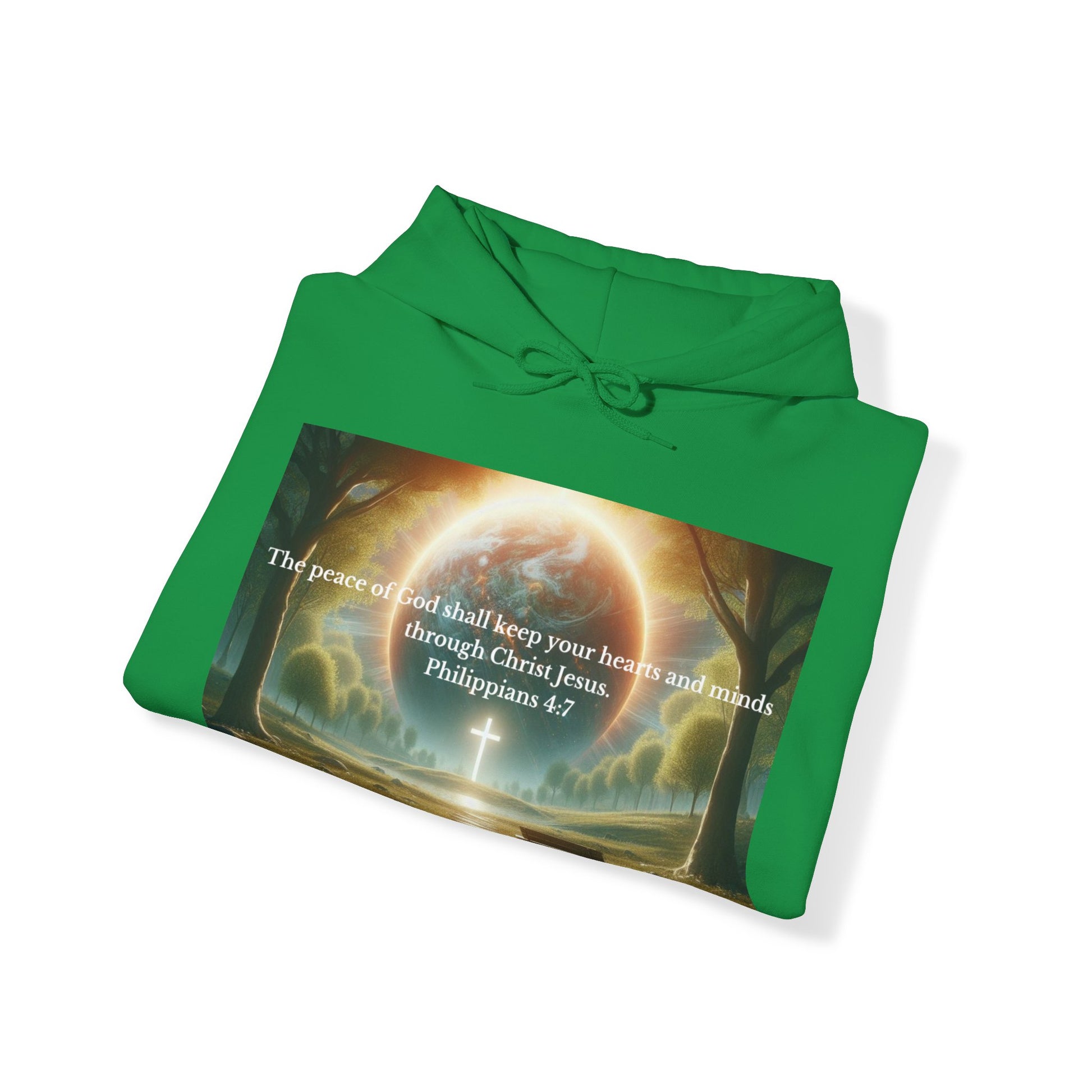 Philippians 4:7 Hoodie Hoodie Printify