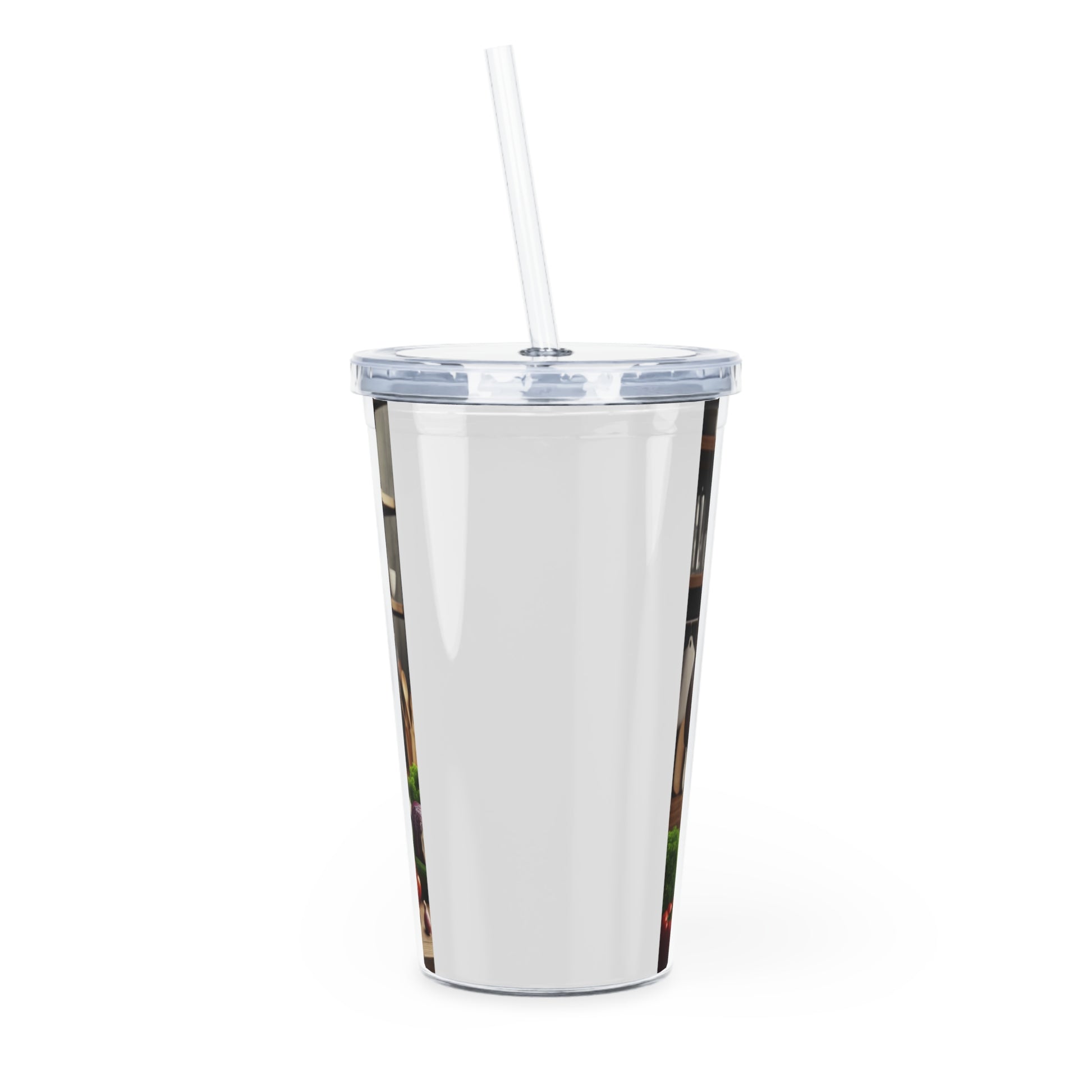 Dinner Time Tumbler with Straw Mug Printify