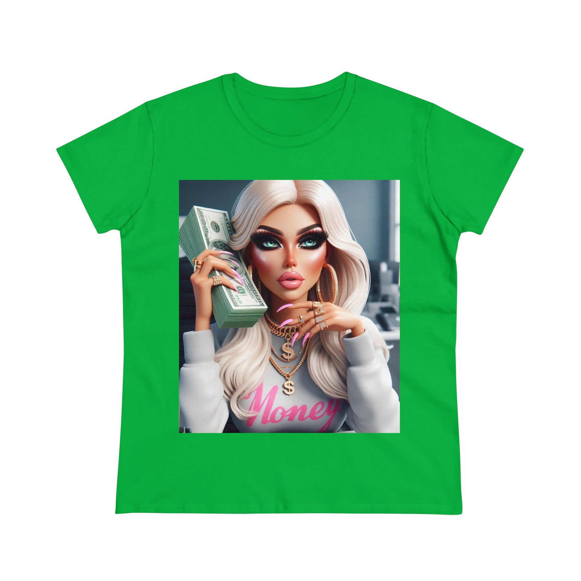 Money T-Shirt T-Shirt Printify Irish Green S