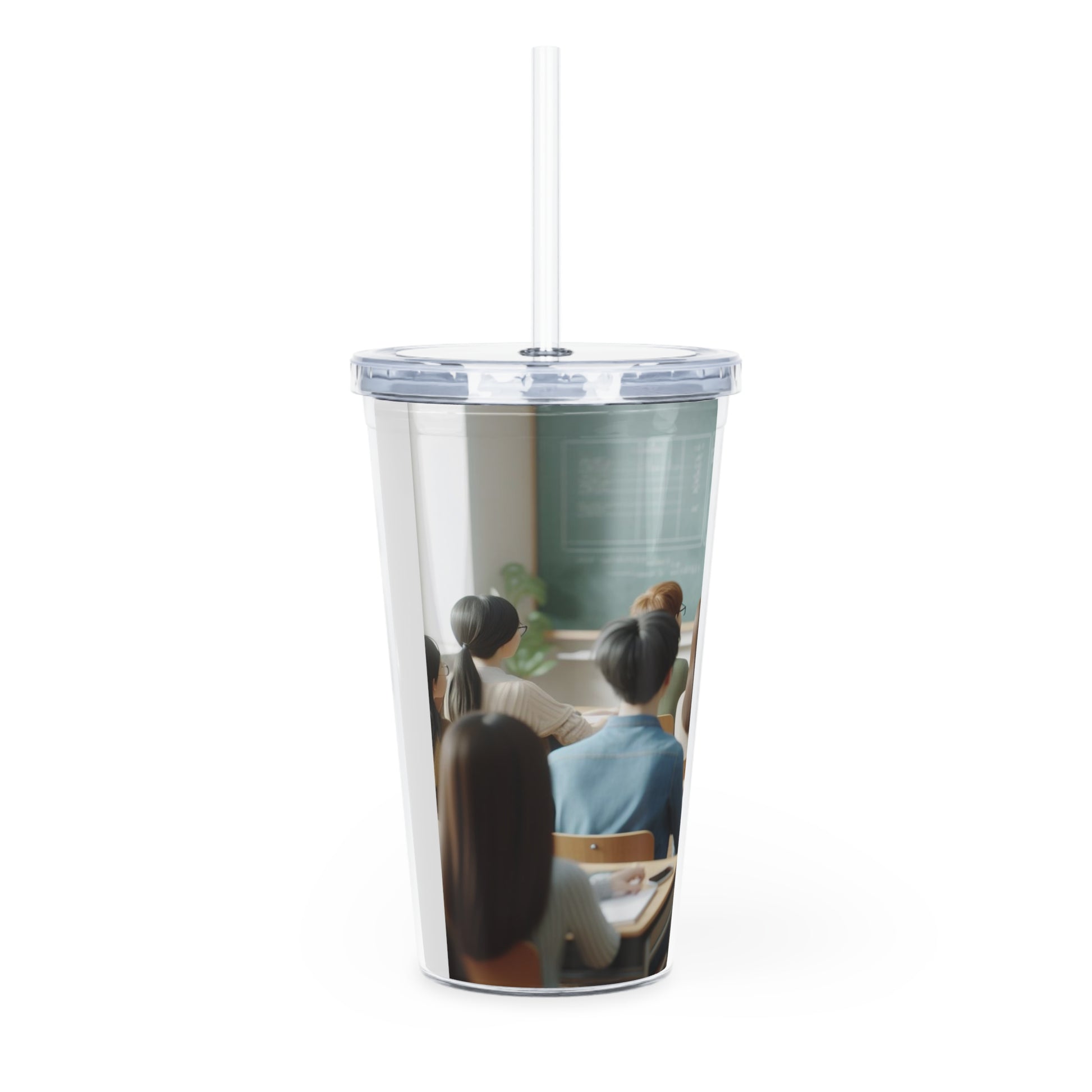 Class in Session Tumbler with Straw Mug Printify