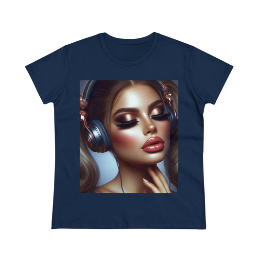 Music Vibes T-Shirt T-Shirt Printify Navy S