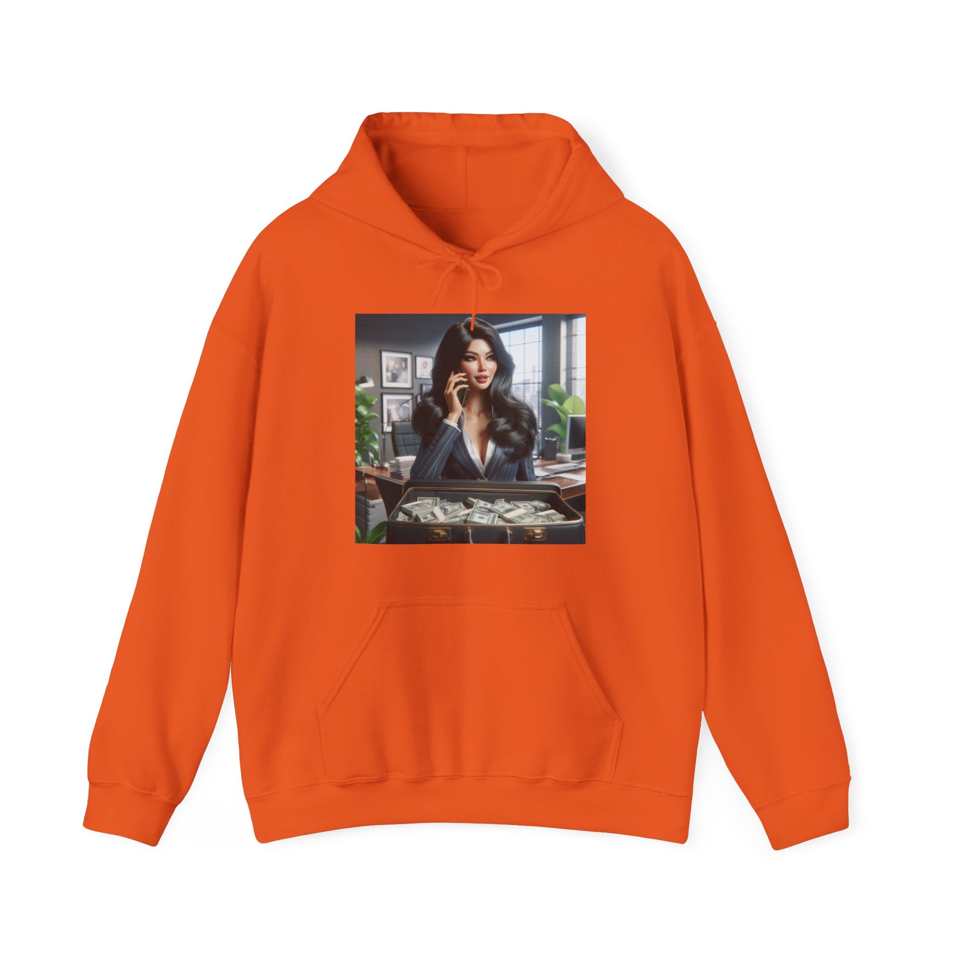 Business Deal Hoodie Hoodie Printify Orange S