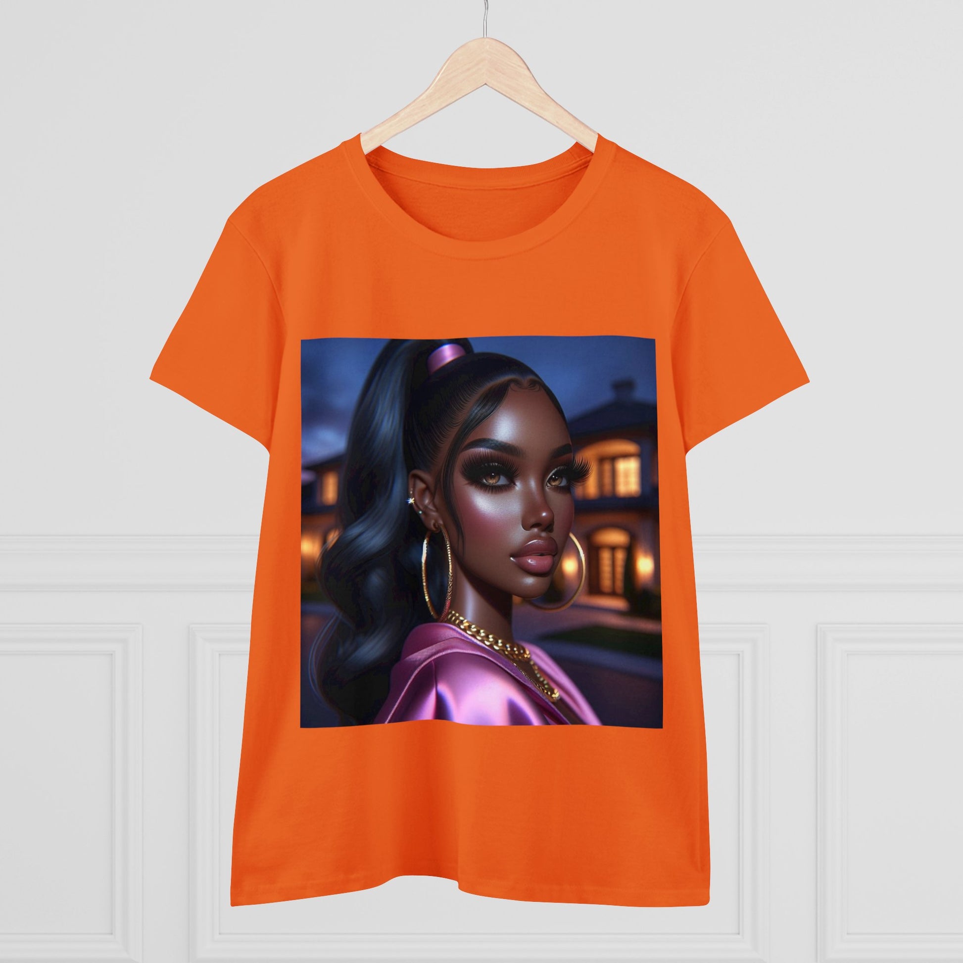 Pink at Night T-Shirt T-Shirt Printify