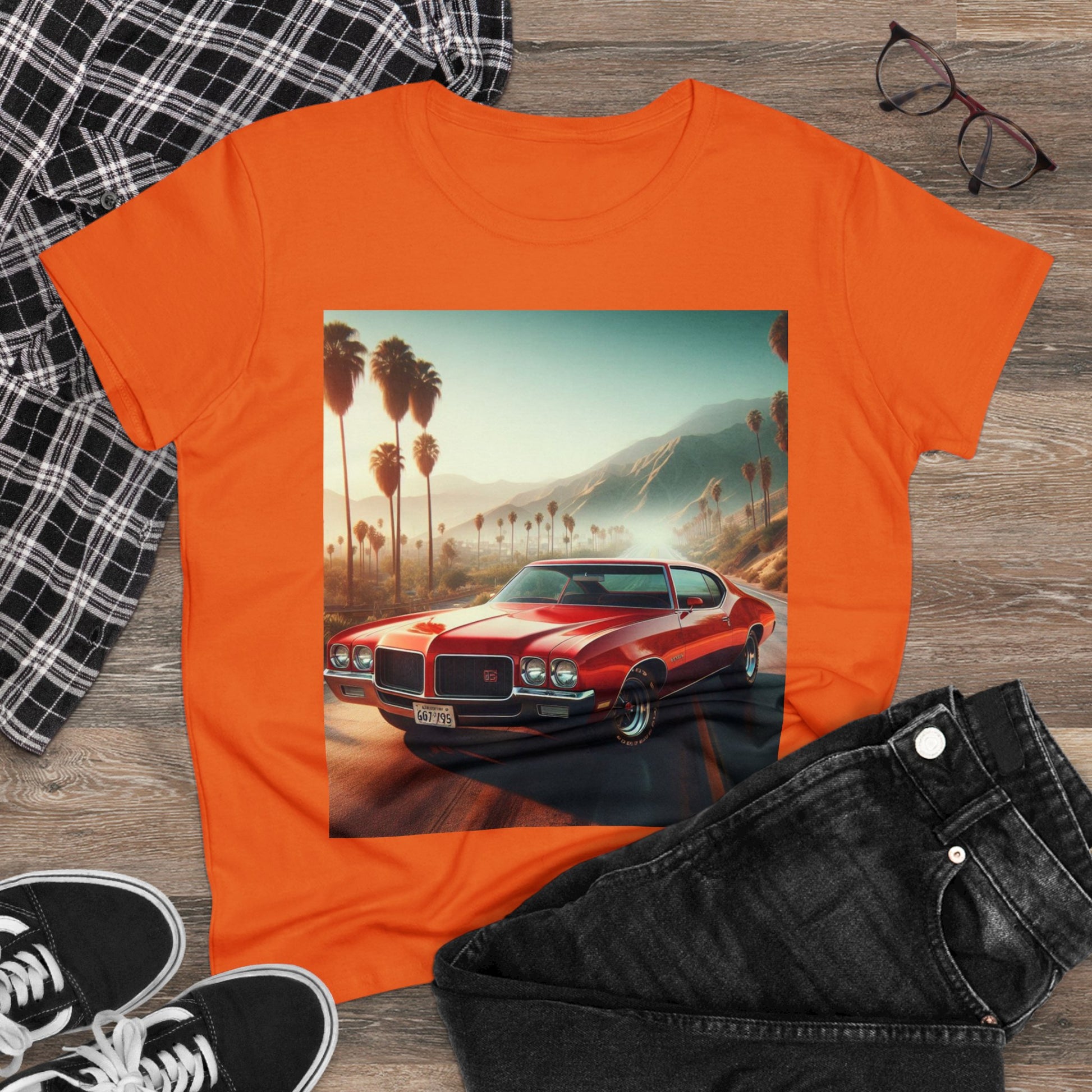 1972 Red Buick Gran Sport T-Shirt T-Shirt Printify
