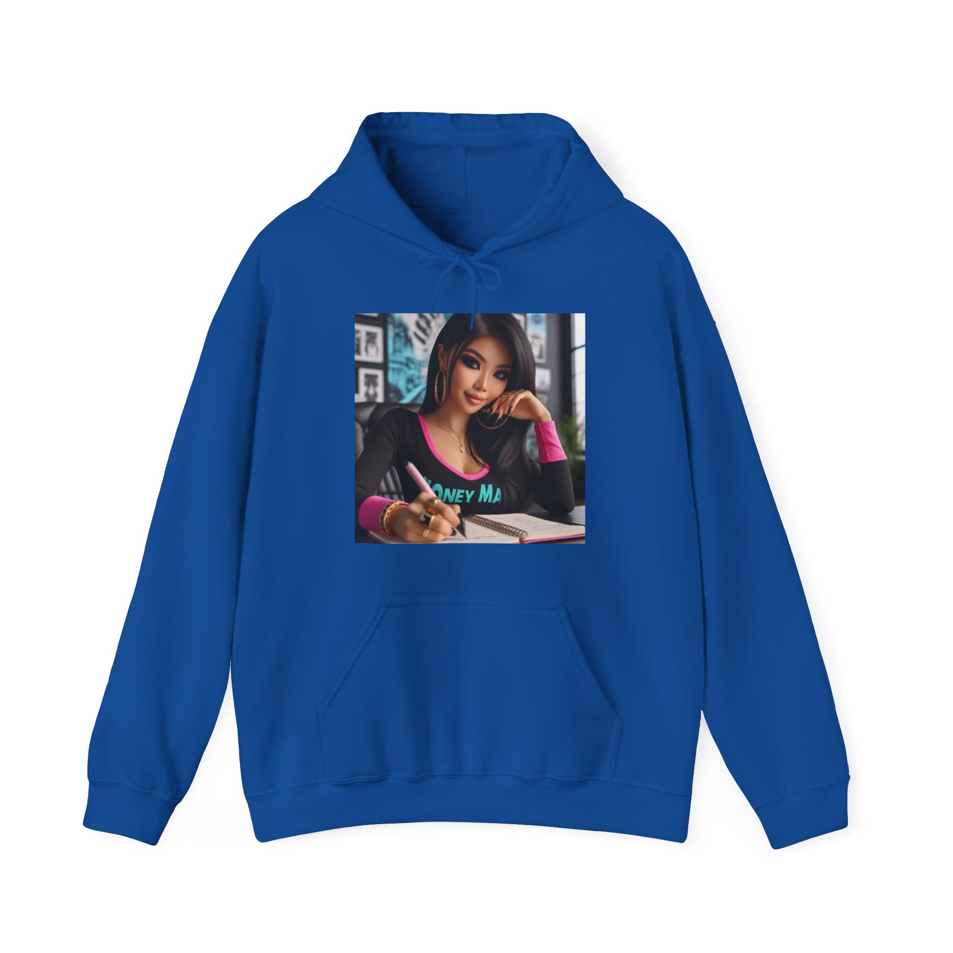 Money Maker Hoodie Hoodie Printify Royal S