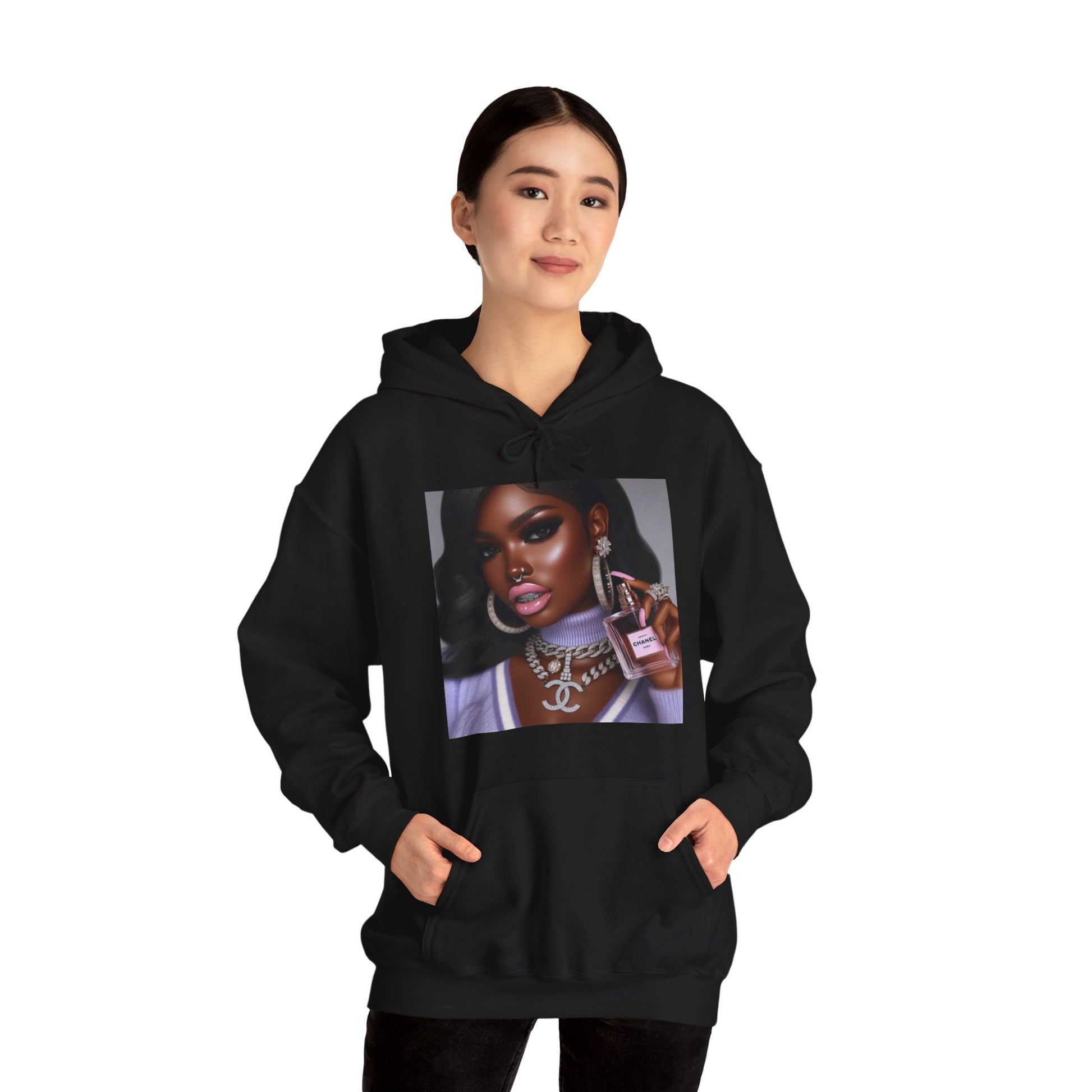 Chanel Please Hoodie Hoodie Printify